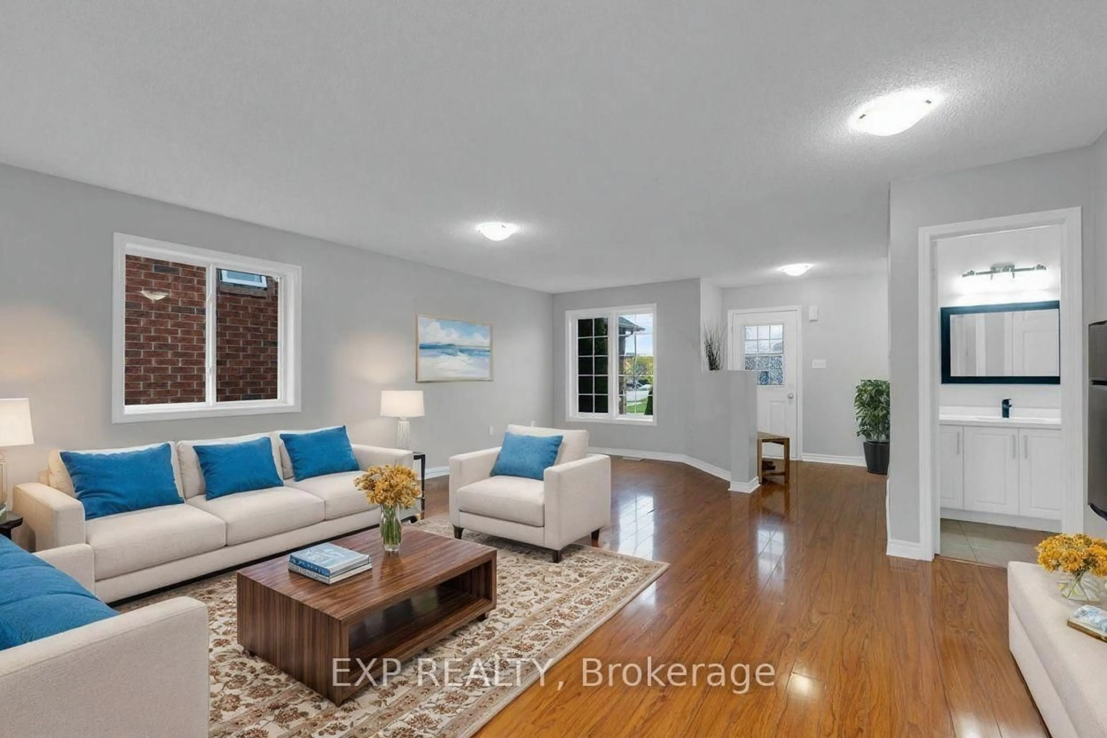 Living room with furniture, unknown for 53 Seline Cres, Barrie Ontario L4N 5V6