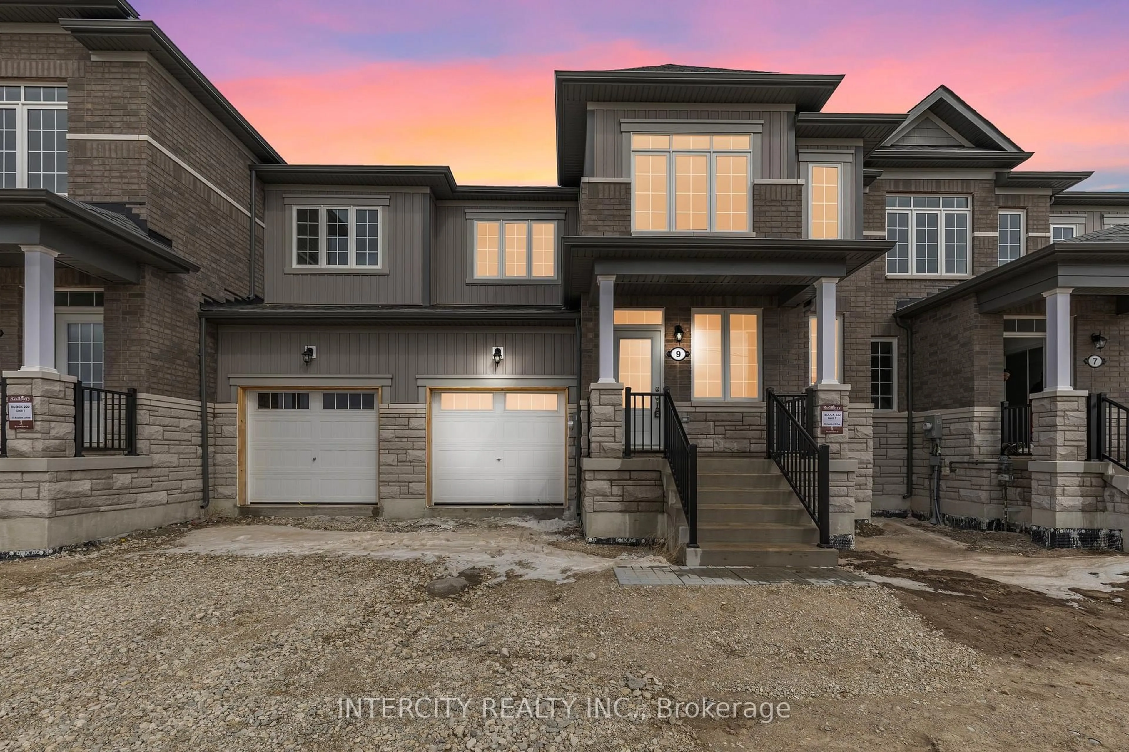 Home with brick exterior material, street for 9 Avalon Dr, Wasaga Beach Ontario L9R 0M2