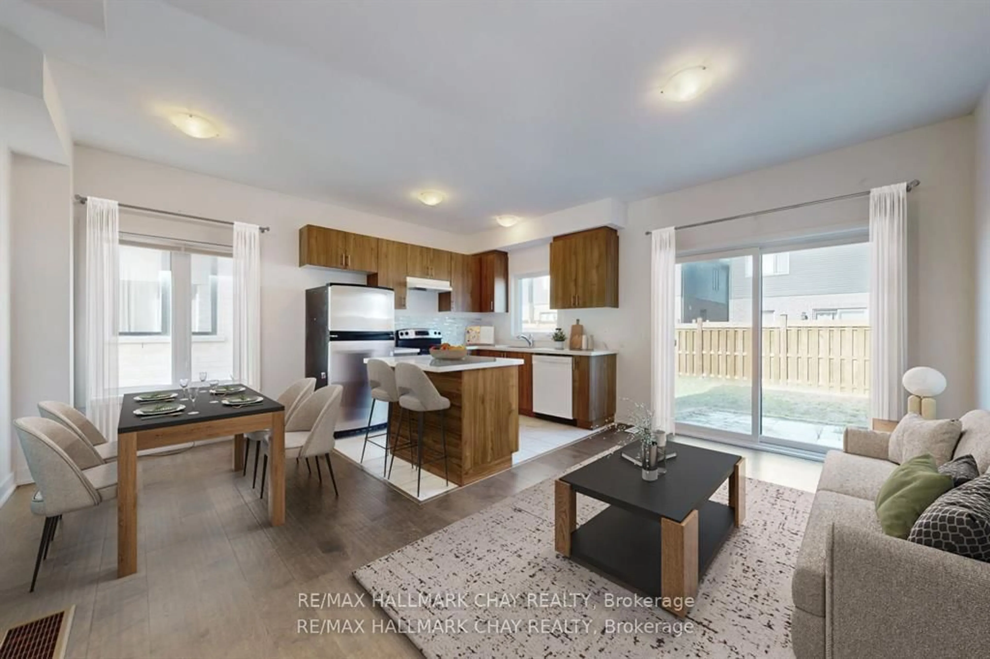 Open concept kitchen, unknown for 37 Turnberry Lane, Barrie Ontario L9J 0M8