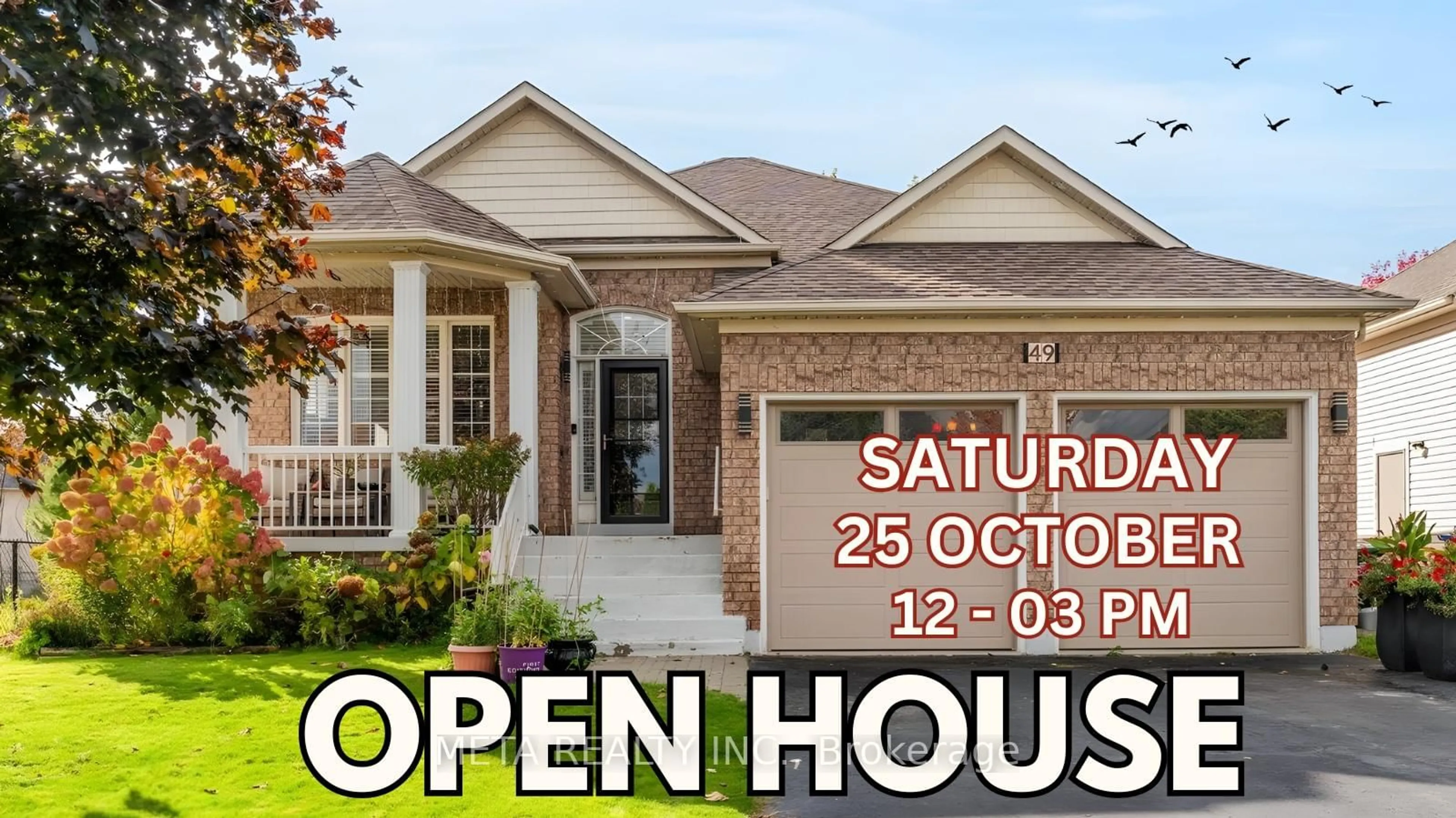 Home with brick exterior material, street for 49 RED PINE Cres, Wasaga Beach Ontario L9Z 3B2