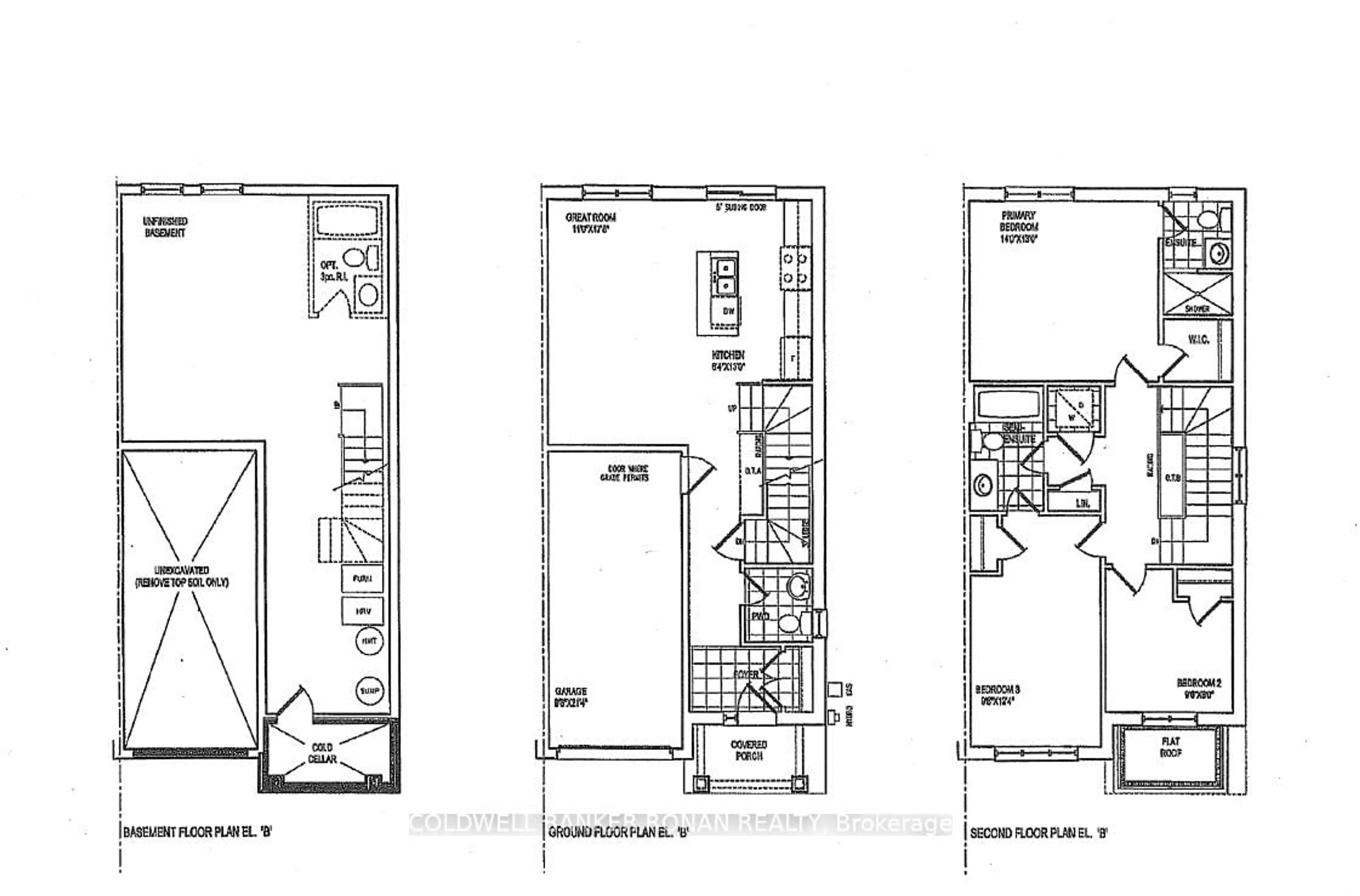 Floor plan for 36 Sagewood Ave, Barrie Ontario L9J 0K3