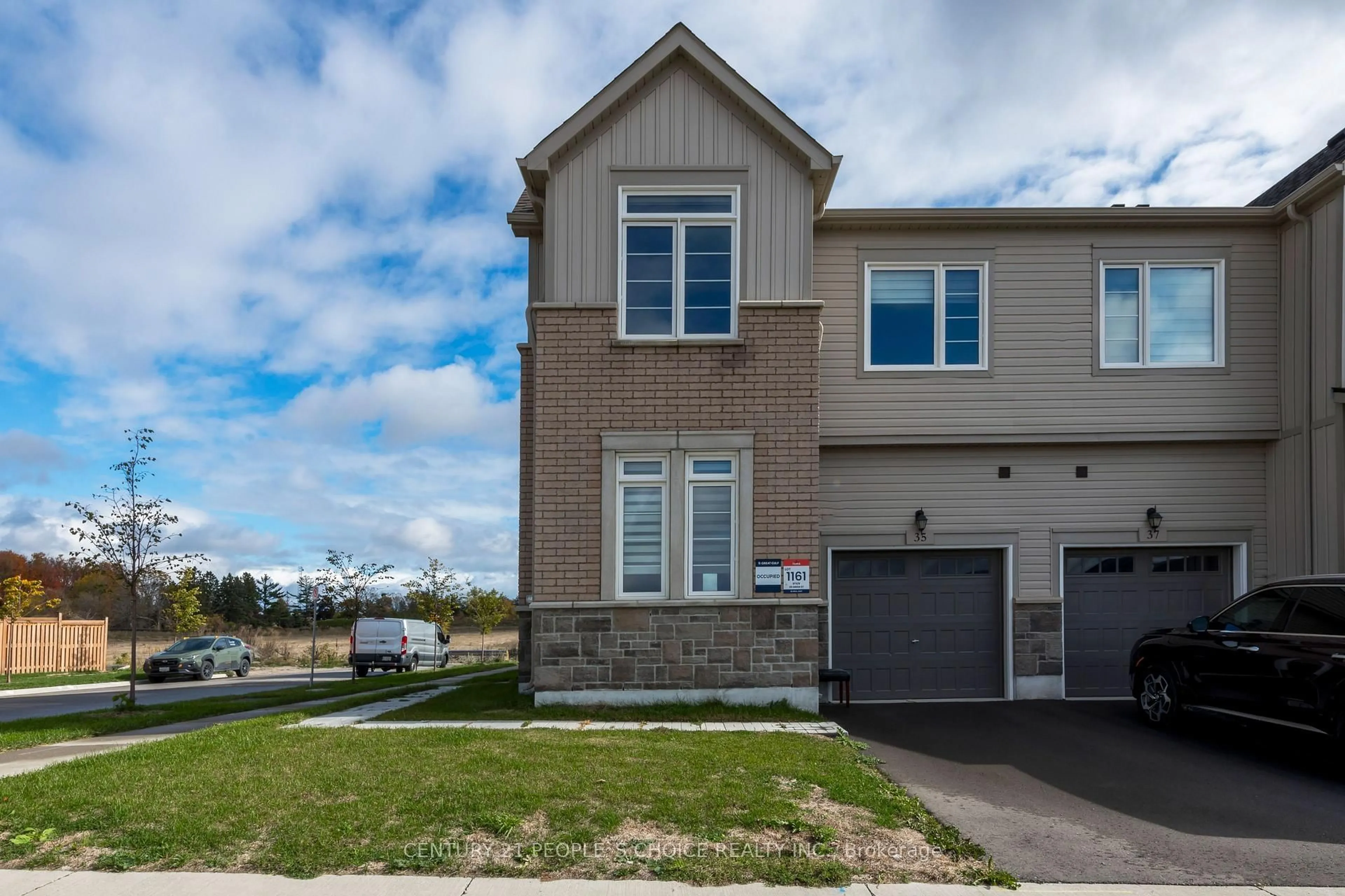 Home with brick exterior material, street for 35 Greer St, Barrie Ontario L9J 0R5