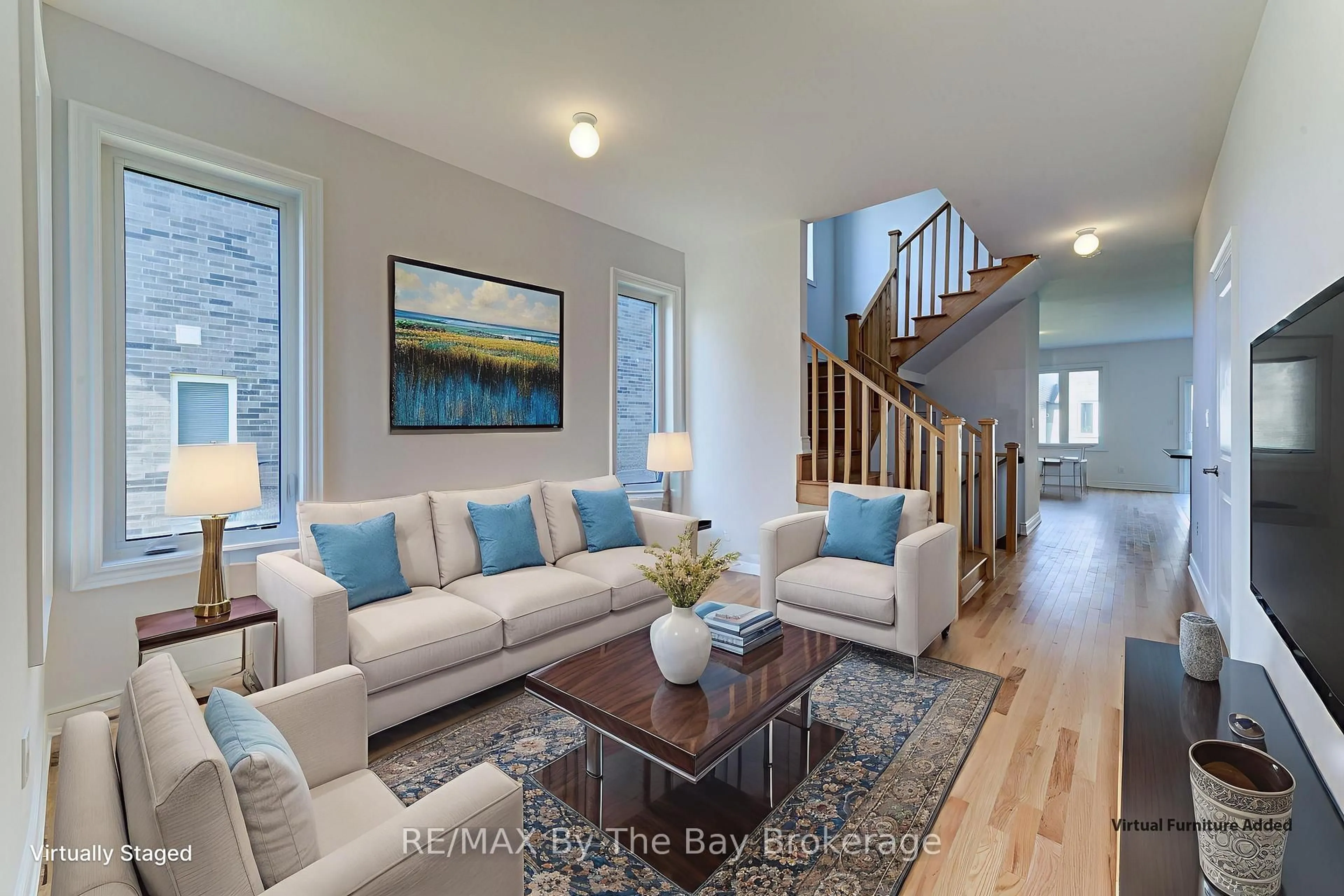 Living room with furniture, unknown for 39 Lisa St, Wasaga Beach Ontario L9Z 1J9