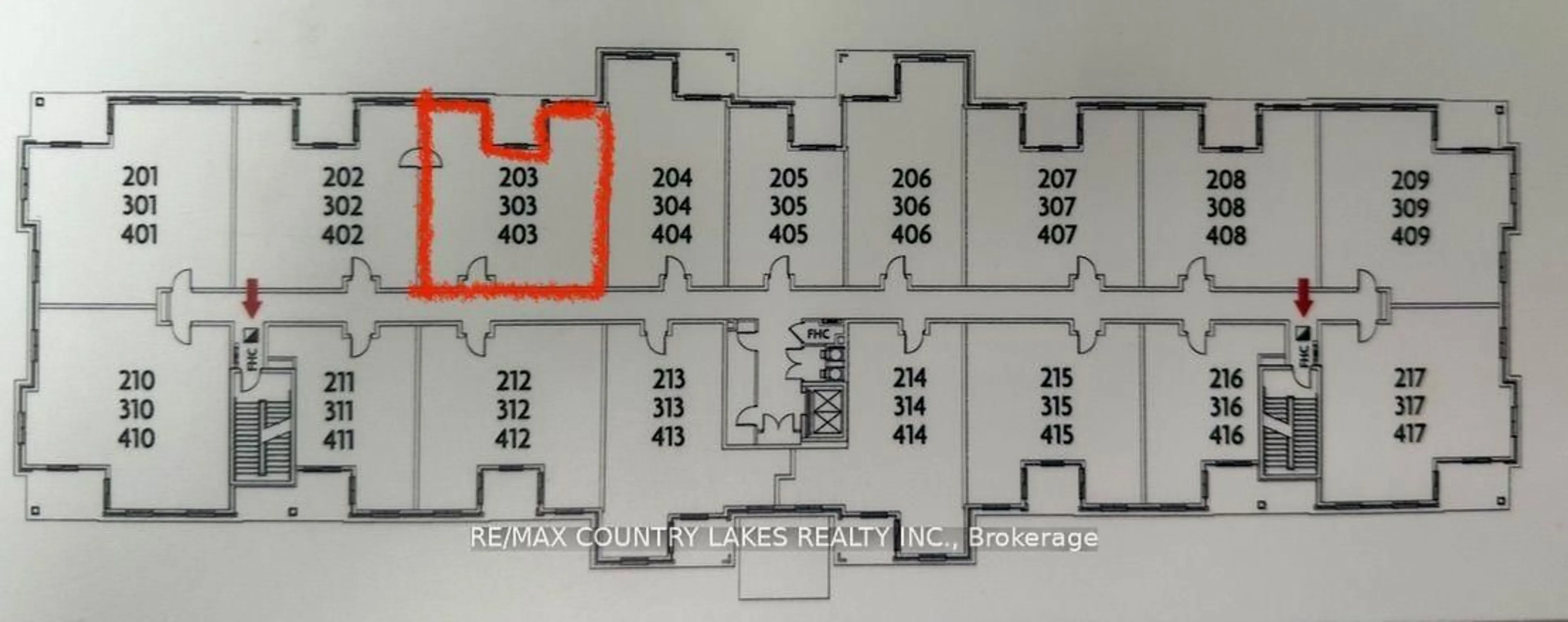 Floor plan for 40 Horseshoe Blvd #203, Oro-Medonte Ontario L4M 4Y8