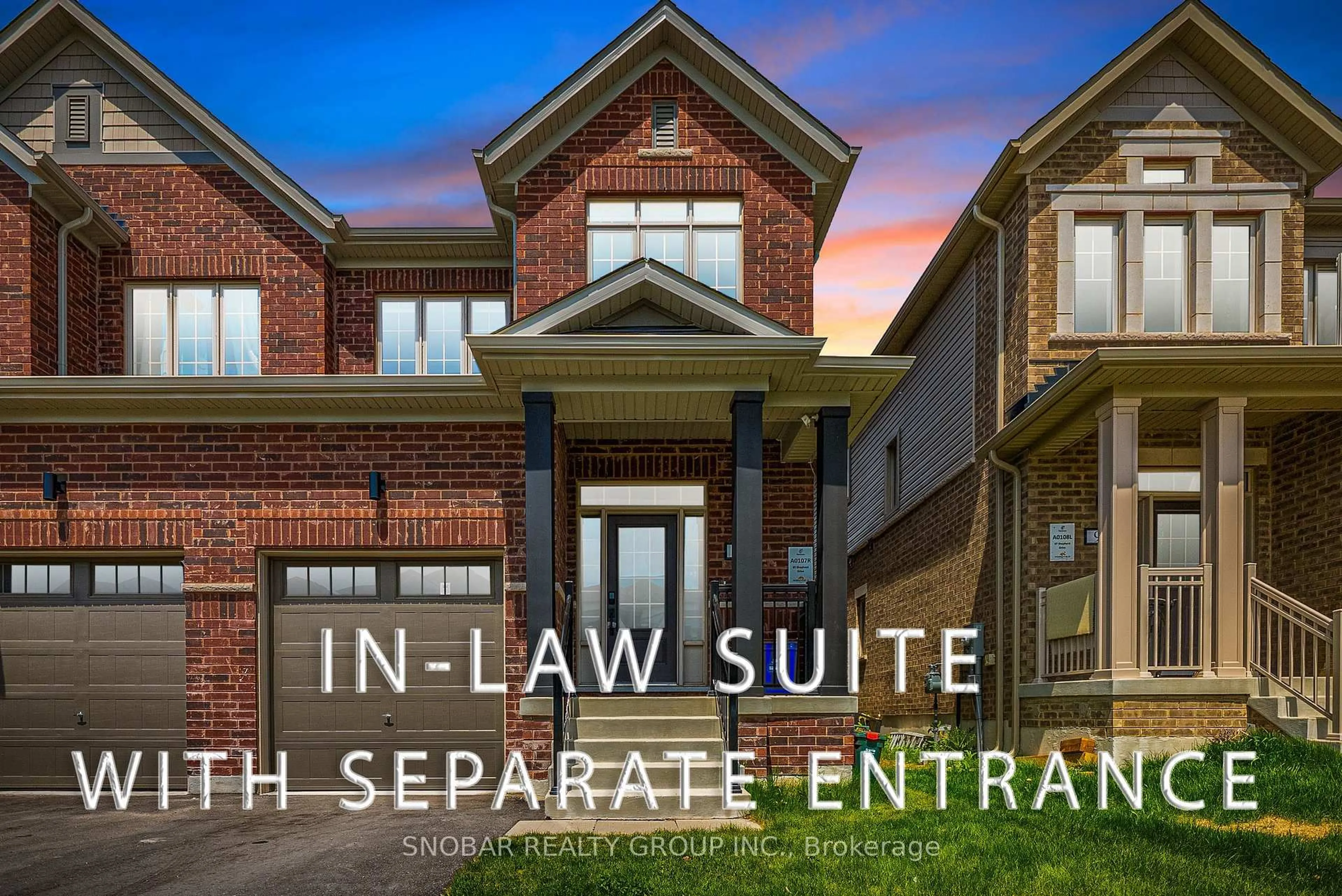 Home with brick exterior material, street for 95 Shepherd Dr, Barrie Ontario L9J 0K4