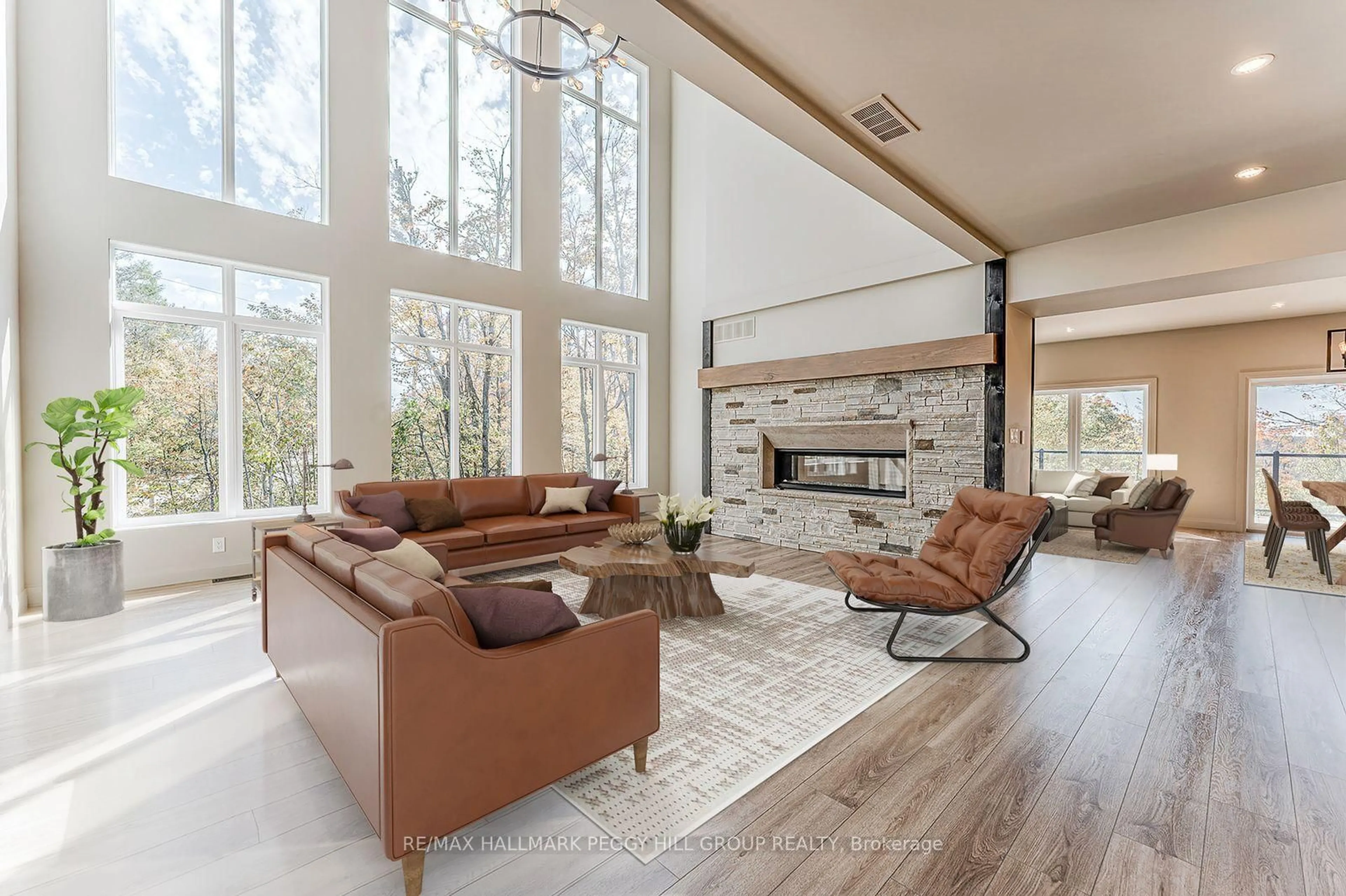 Living room with furniture, unknown for 3316 Line 4, Oro-Medonte Ontario L0L 2L0