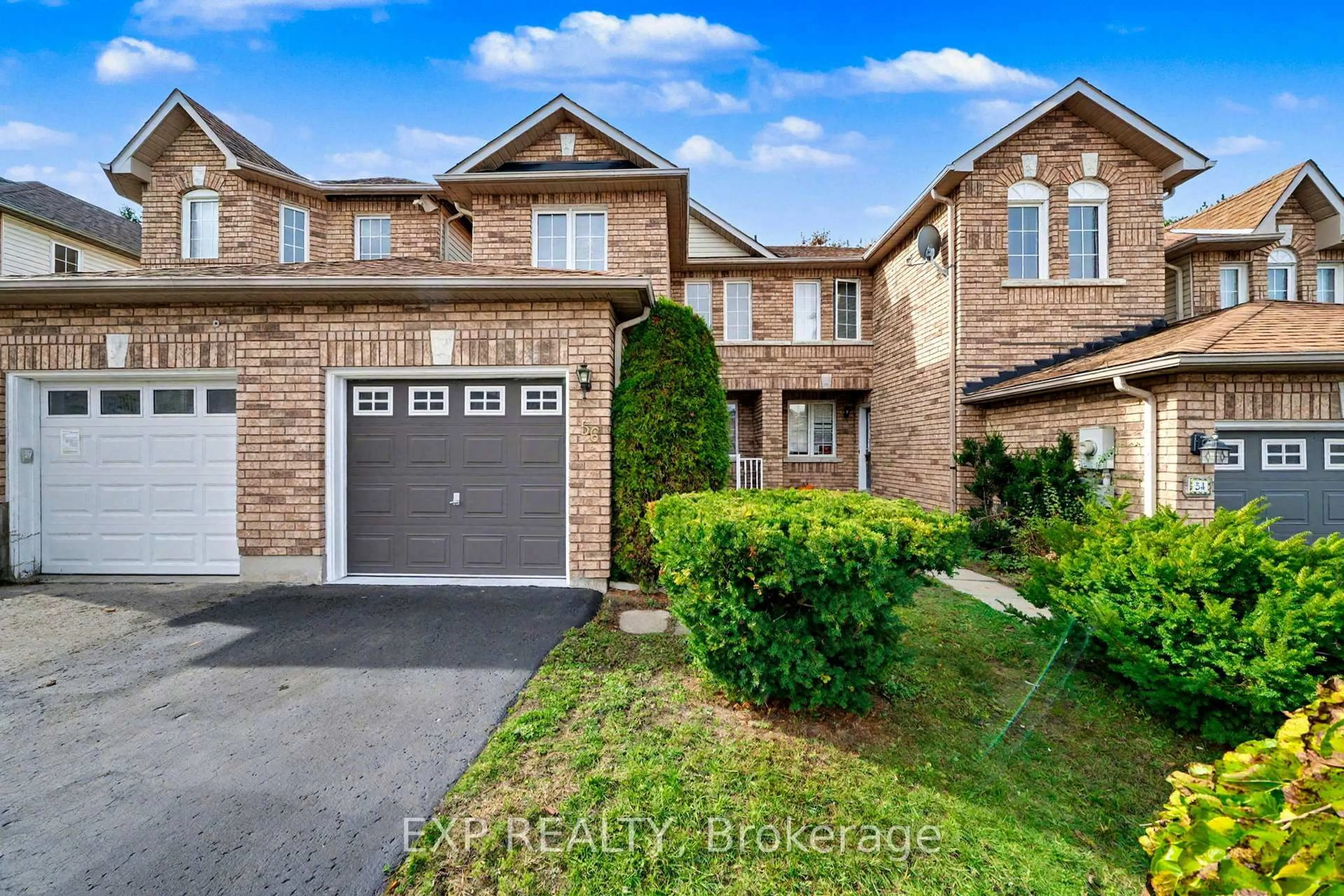 Home with brick exterior material, street for 56 Hawthorne Cres, Barrie Ontario L4N 9Y7