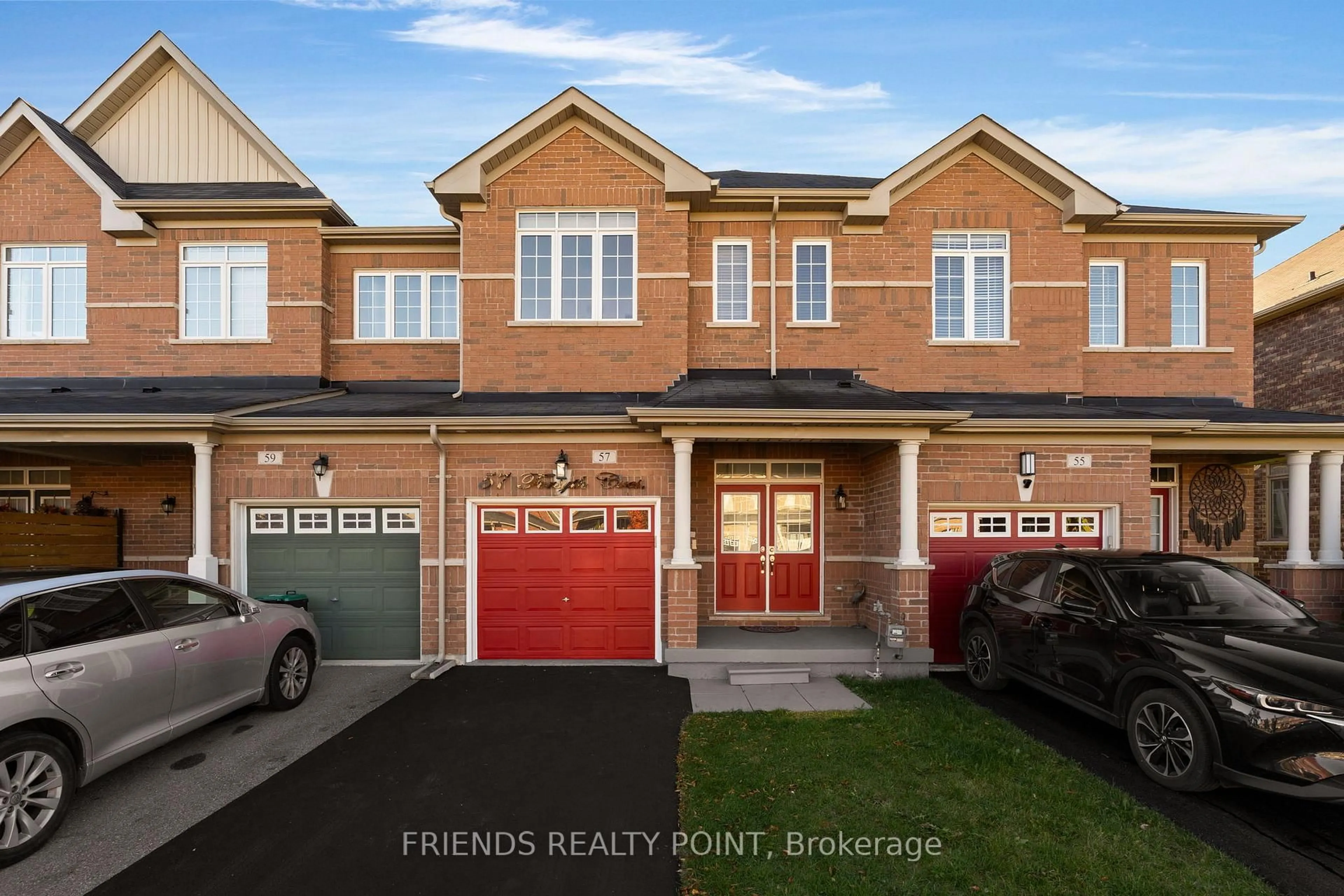 Home with brick exterior material, street for 57 Forsyth Cres, Barrie Ontario L4N 6R1