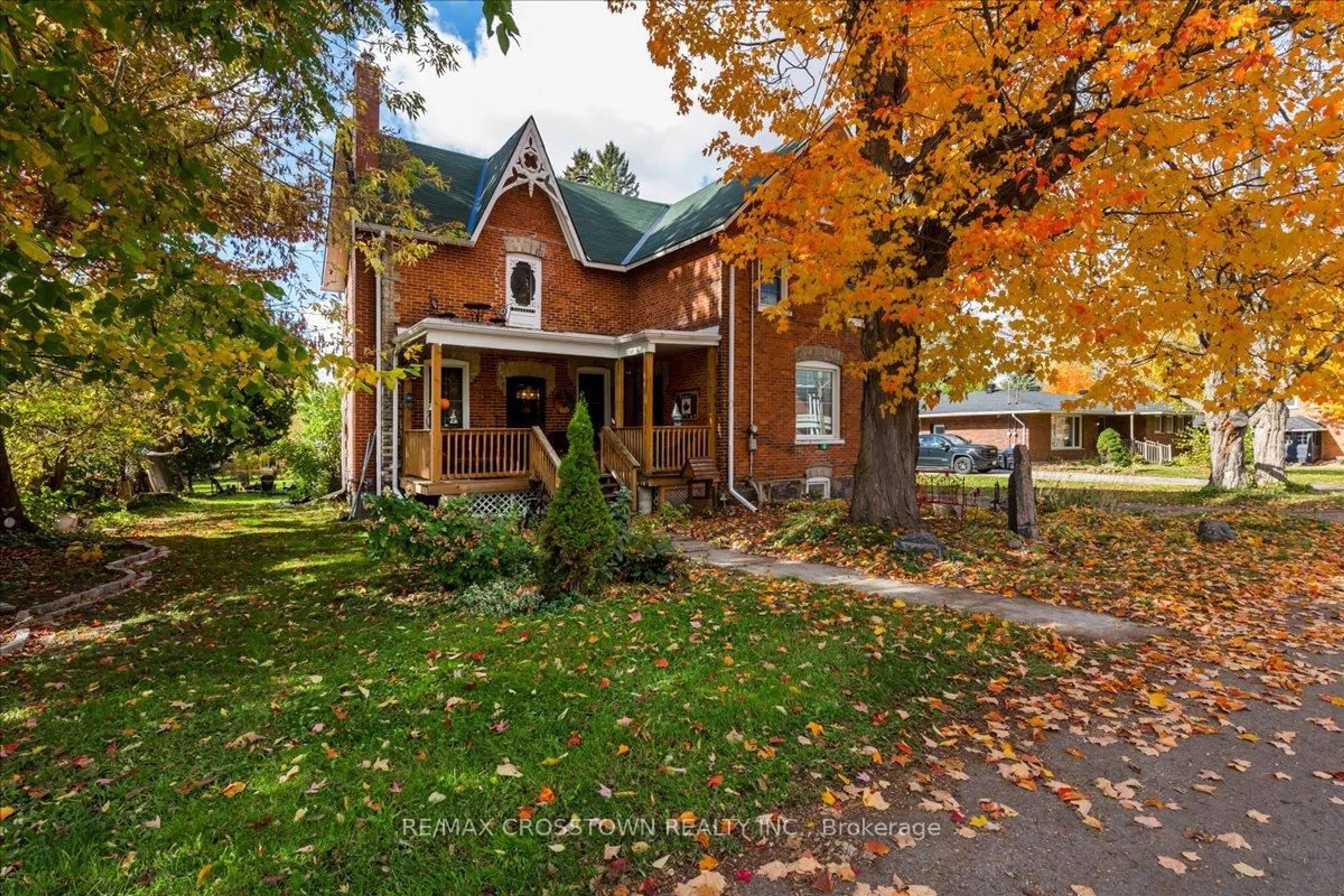 Home with brick exterior material, street for 10 Eplett St, Severn Ontario L0K 1E0