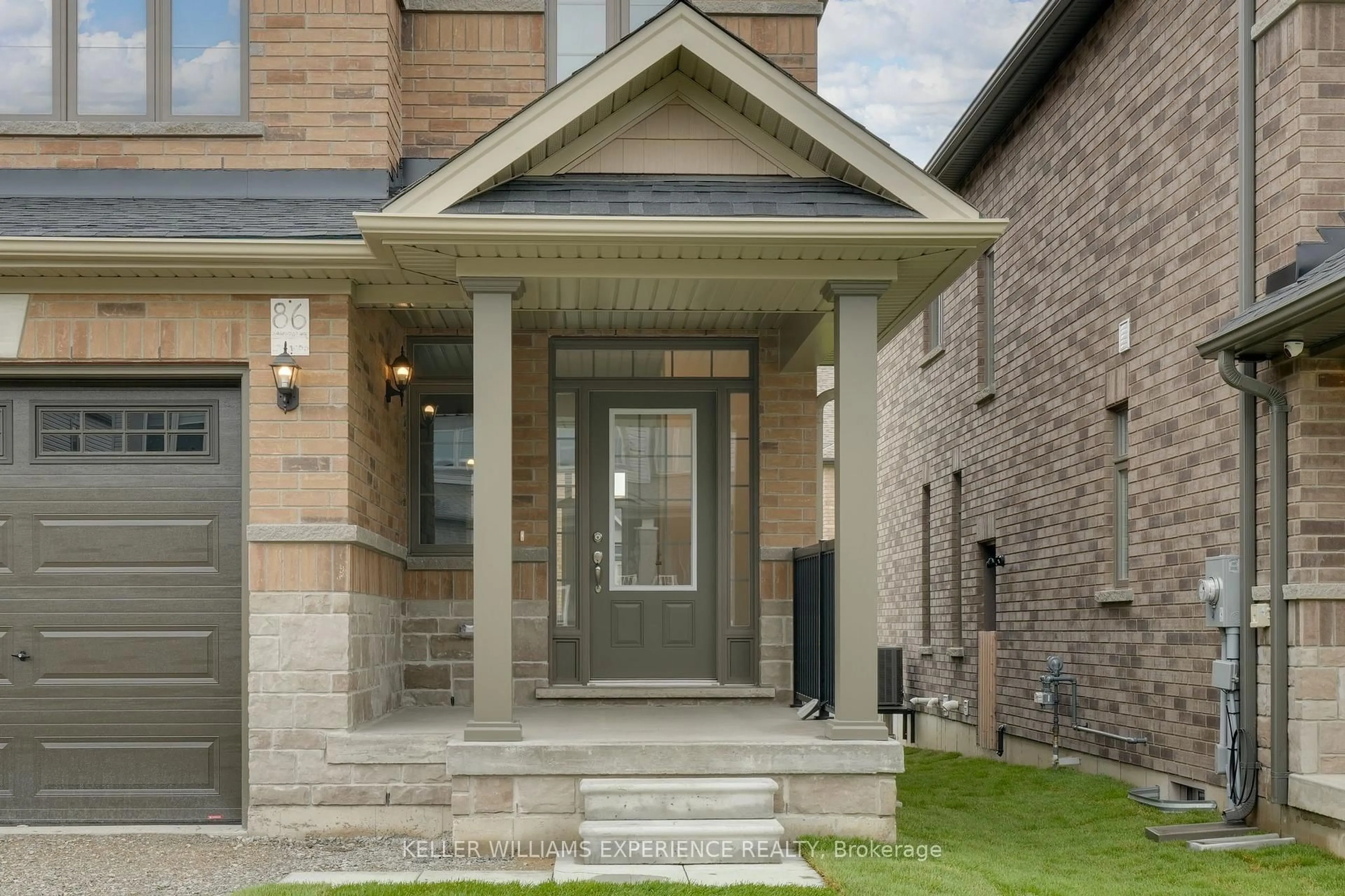 Home with brick exterior material, street for 86 Sagewood Ave, Barrie Ontario L9J 0K5