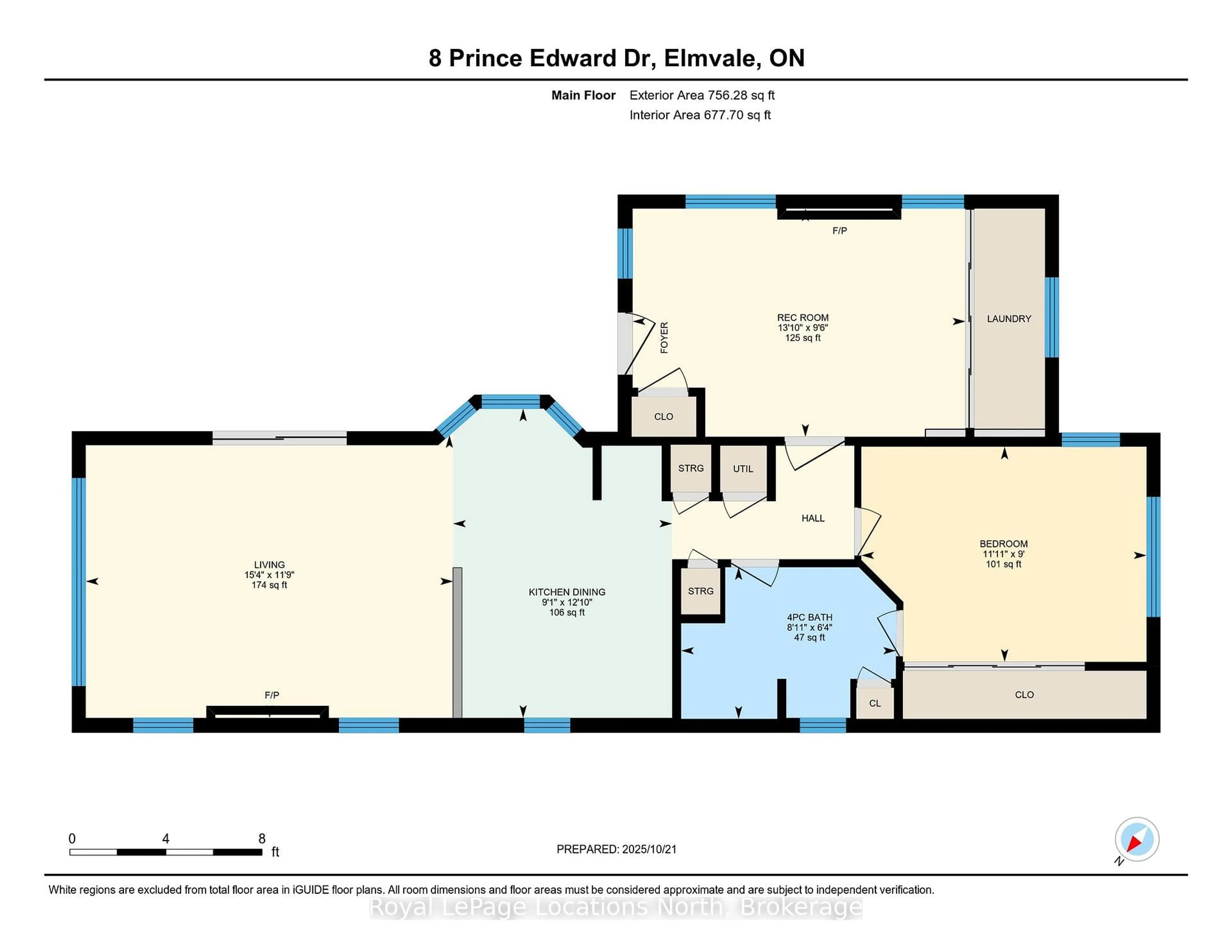 Floor plan for 8 Prince Edward Dr, Springwater Ontario L0L 1P0