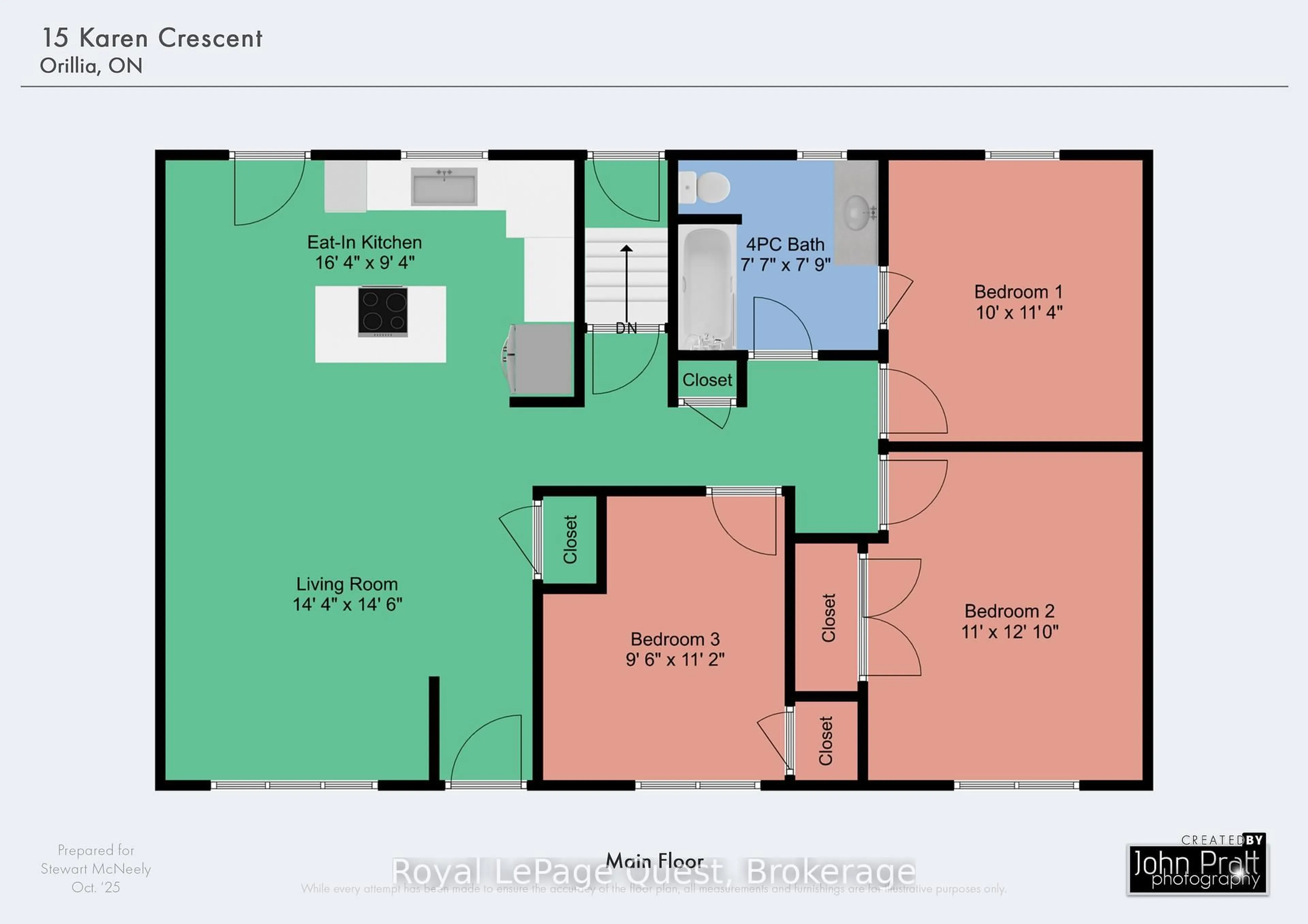 Floor plan for 15 Karen Cres, Orillia Ontario L3V 3H2
