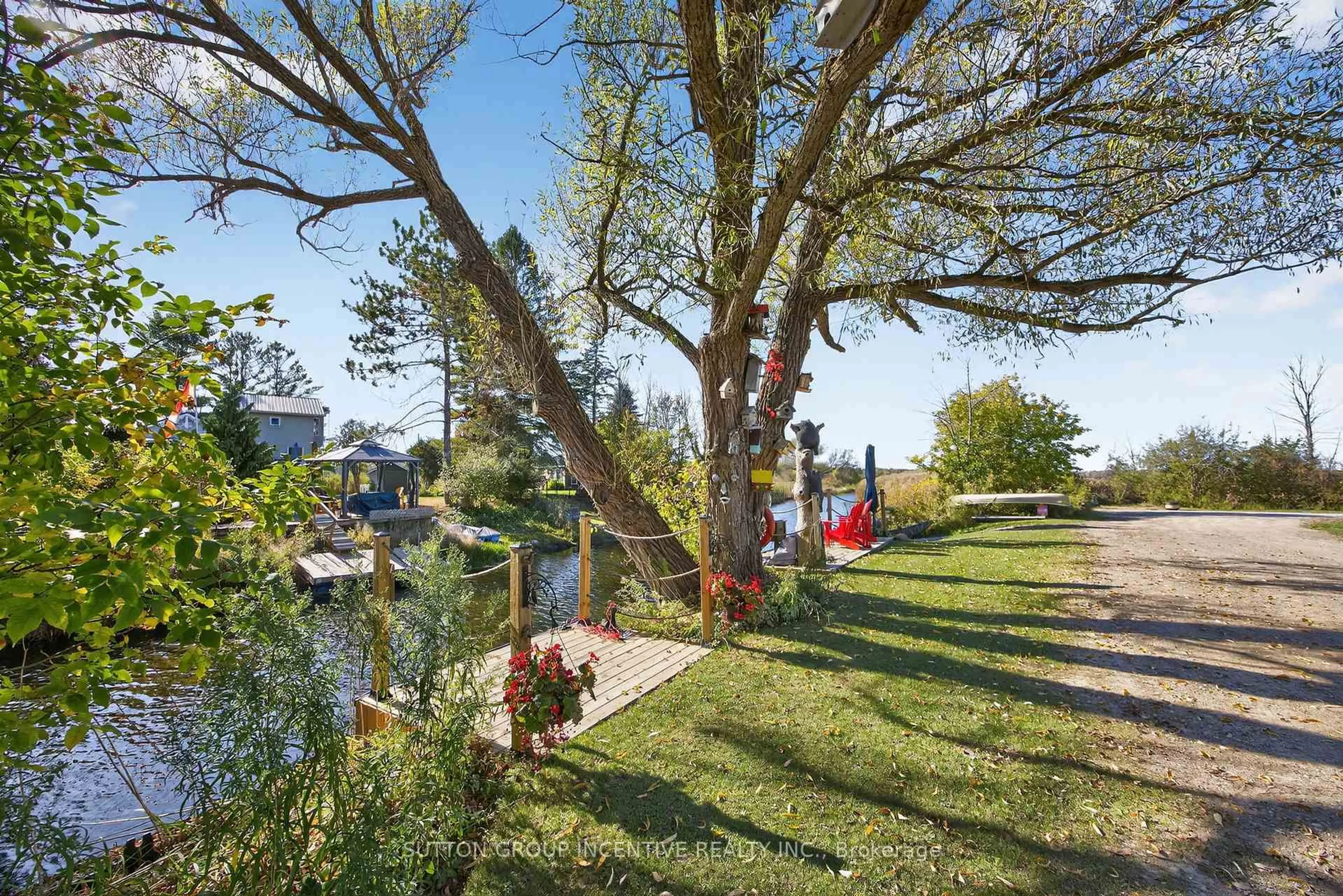 Patio, water/lake/river/ocean view for 15 Playfair Dr, Tay Ontario L0K 2C0