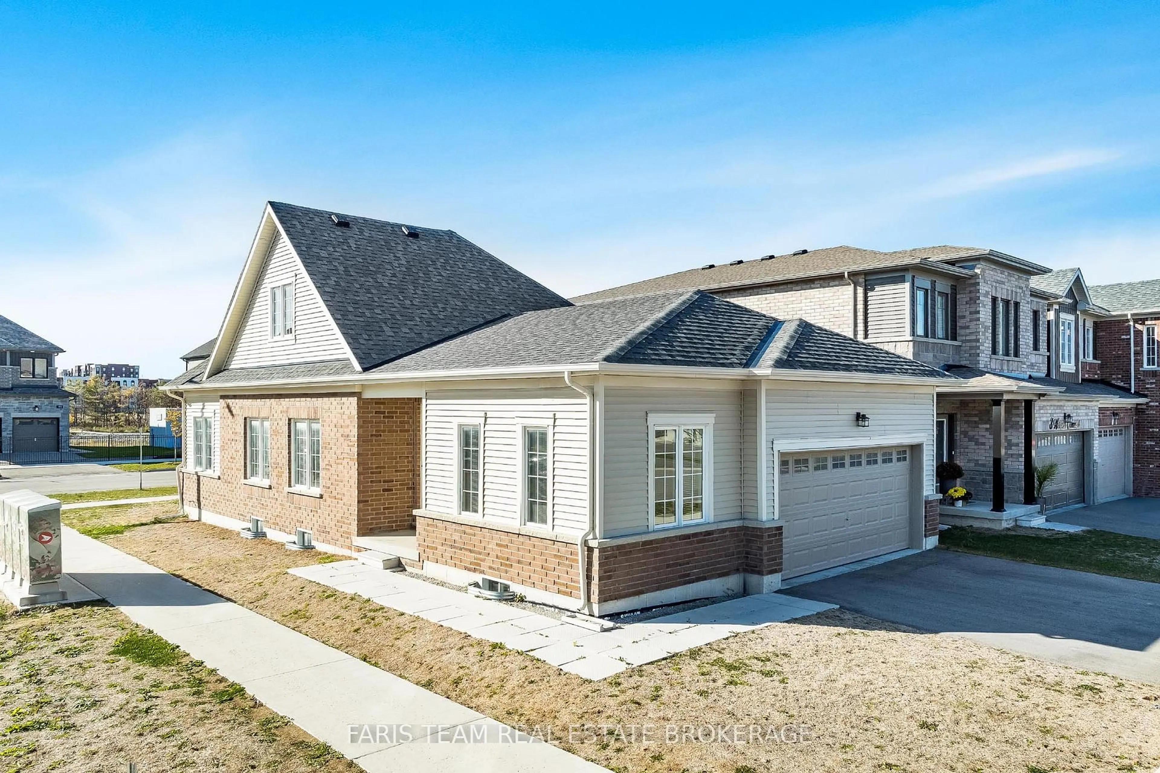 Home with brick exterior material, street for 1 Harvest Cres, Barrie Ontario L9J 0T3