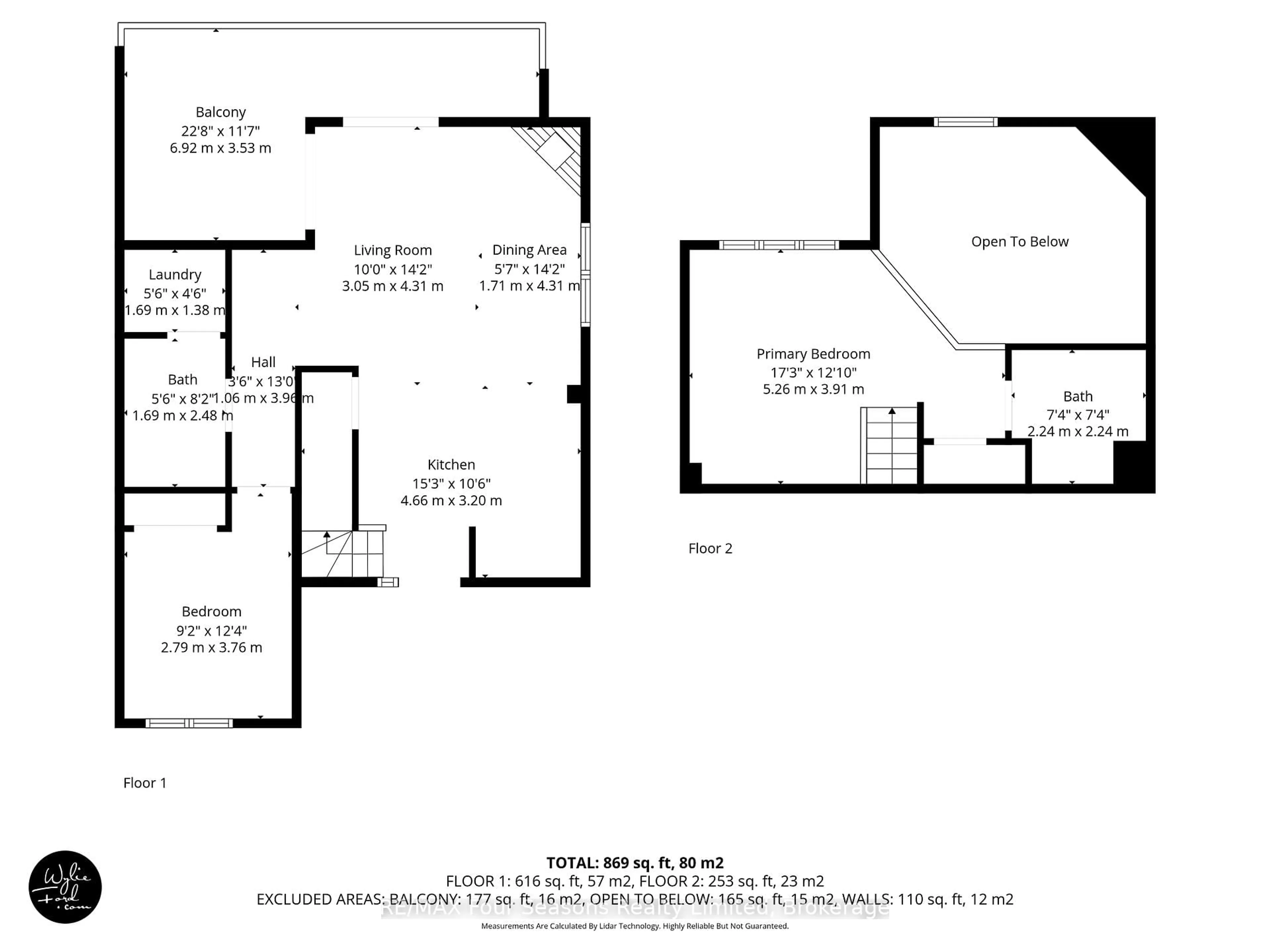 Floor plan for 51 Trott Blvd #164, Collingwood Ontario L9Y 5B8