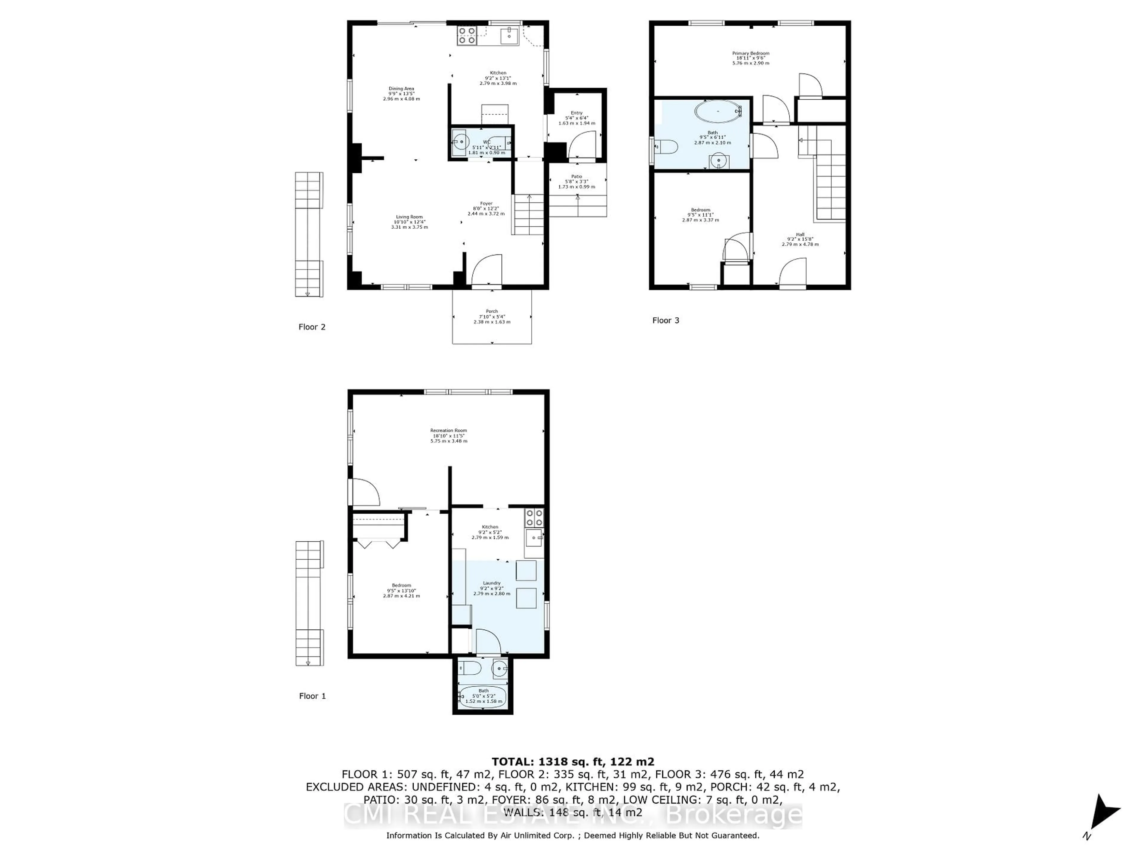 Floor plan for 43 Perry St, Barrie Ontario L4N 2G2