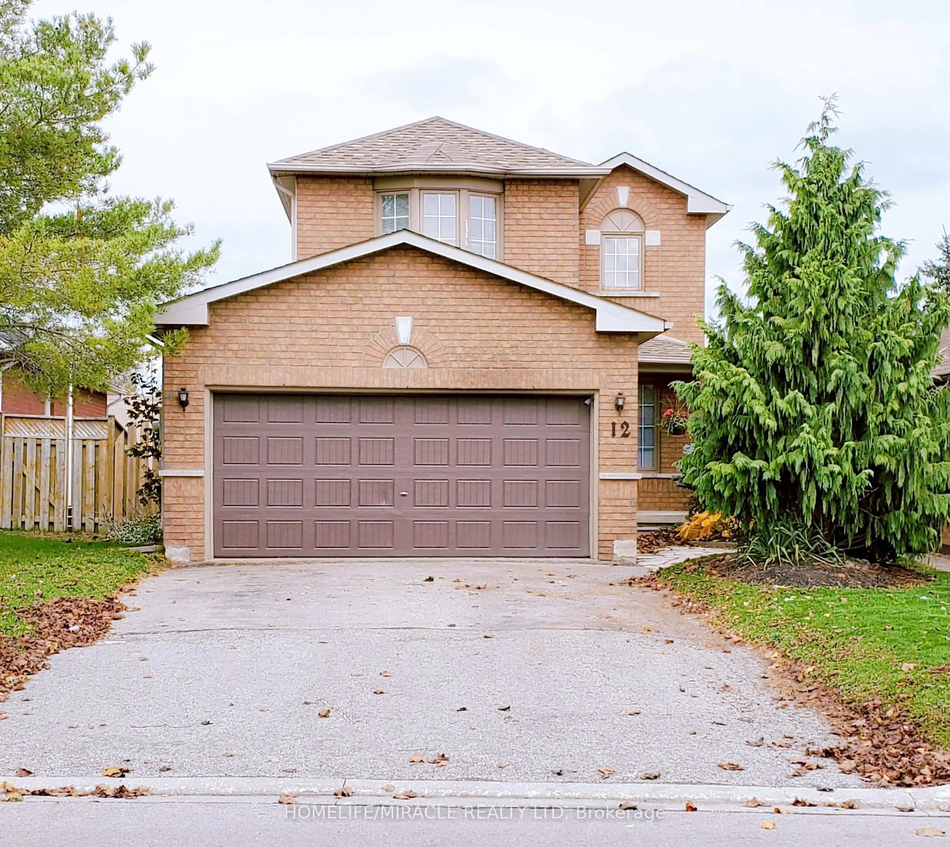 Home with brick exterior material, street for 12 Gore Dr, Barrie Ontario L4N 8L3