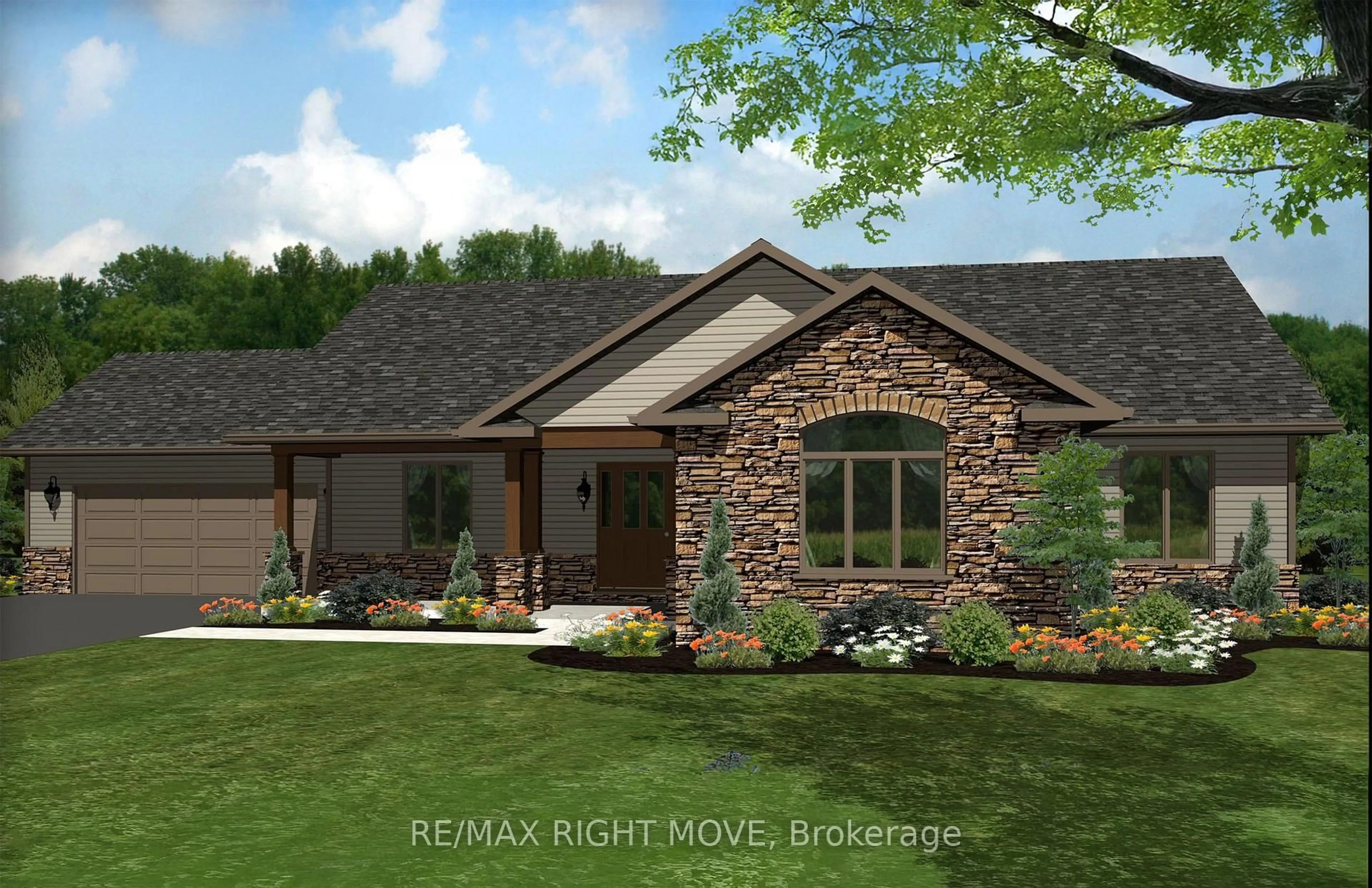 Home with brick exterior material, unknown for 1914 Rudolph Crt, Severn Ontario L3V 7A6