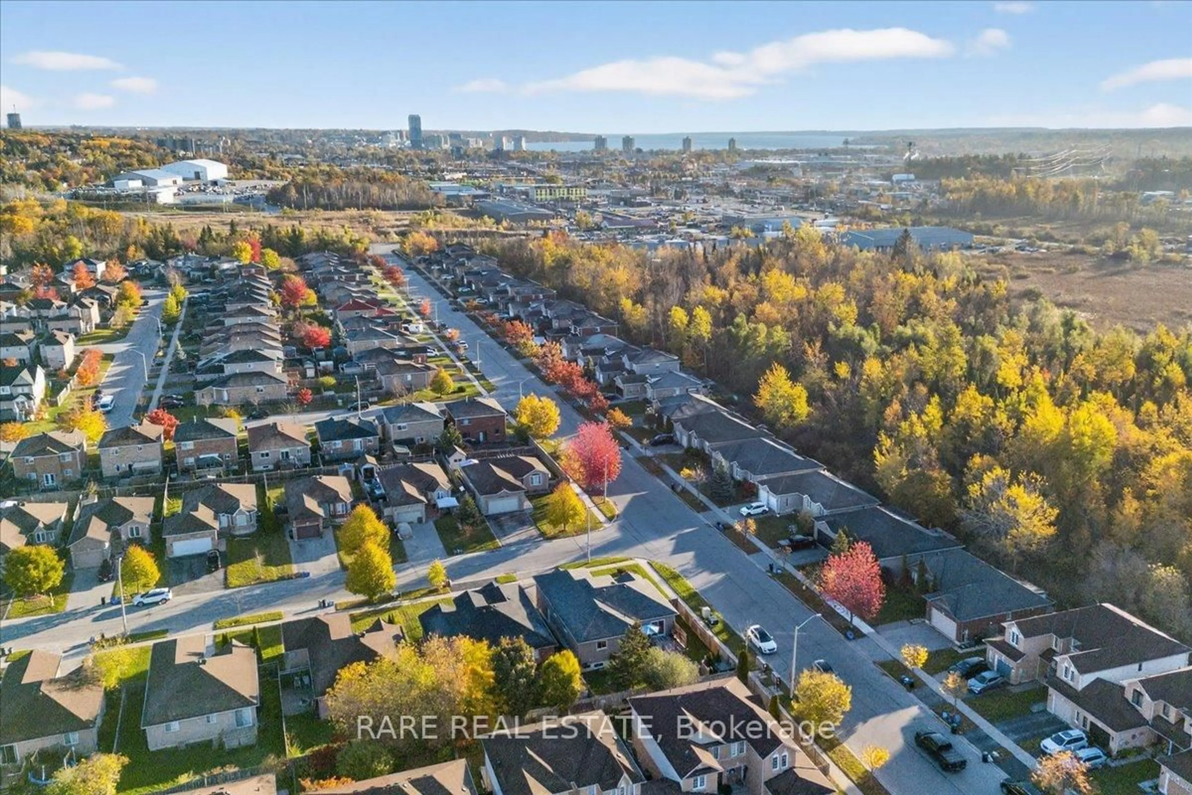A pic from outside/outdoor area/front of a property/back of a property/a pic from drone, unknown for 2 Mailey Lane, Barrie Ontario L4N 0P3