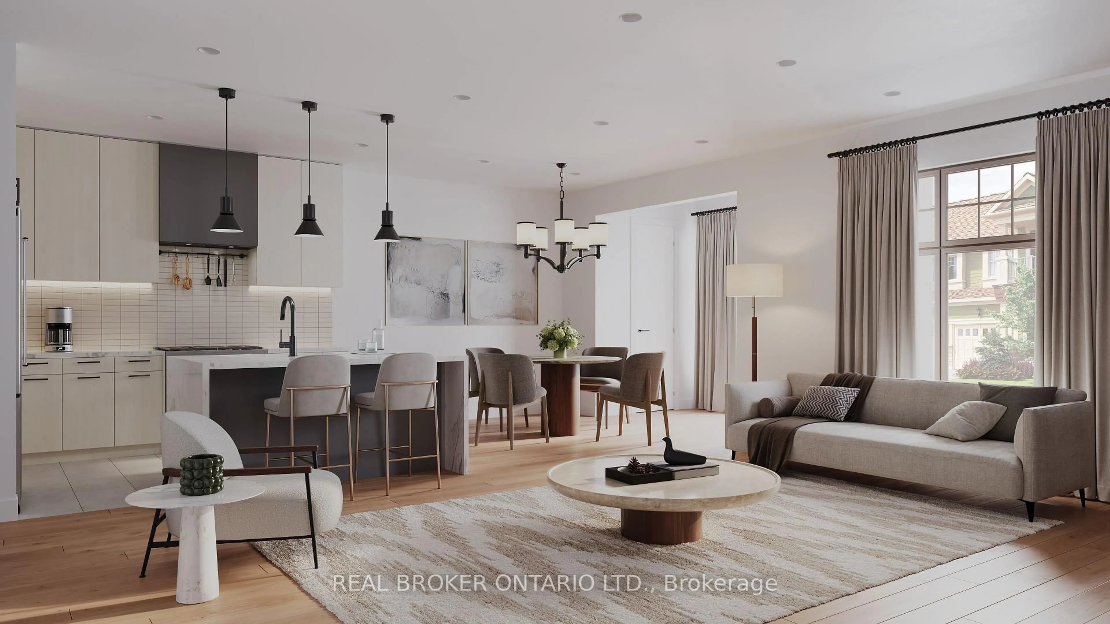 Living room with furniture, unknown for 38 Pleasant Bay Lane, Wasaga Beach Ontario L9Z 0S4