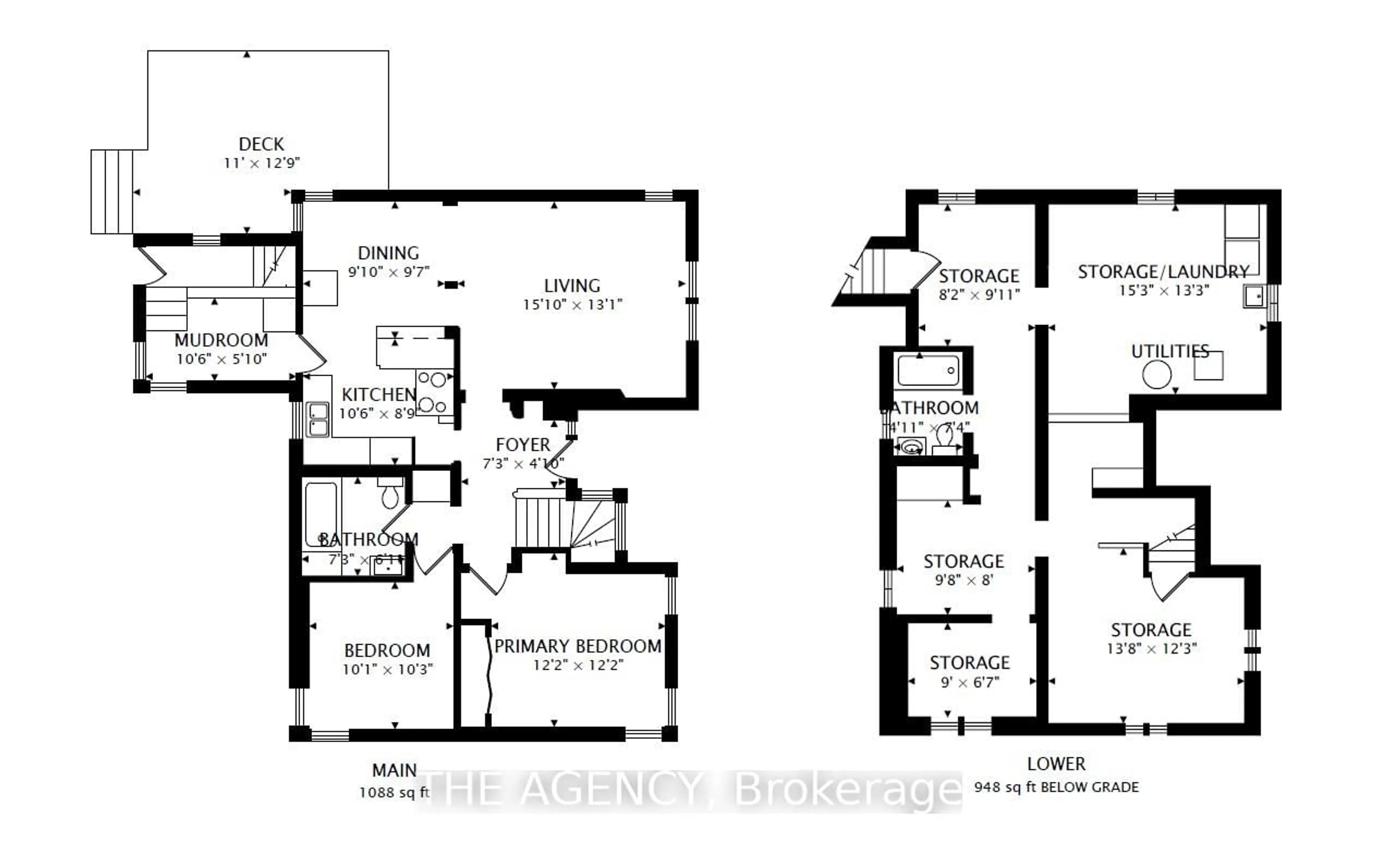 Floor plan for 20 Rose Ave, Orillia Ontario L3V 2N5