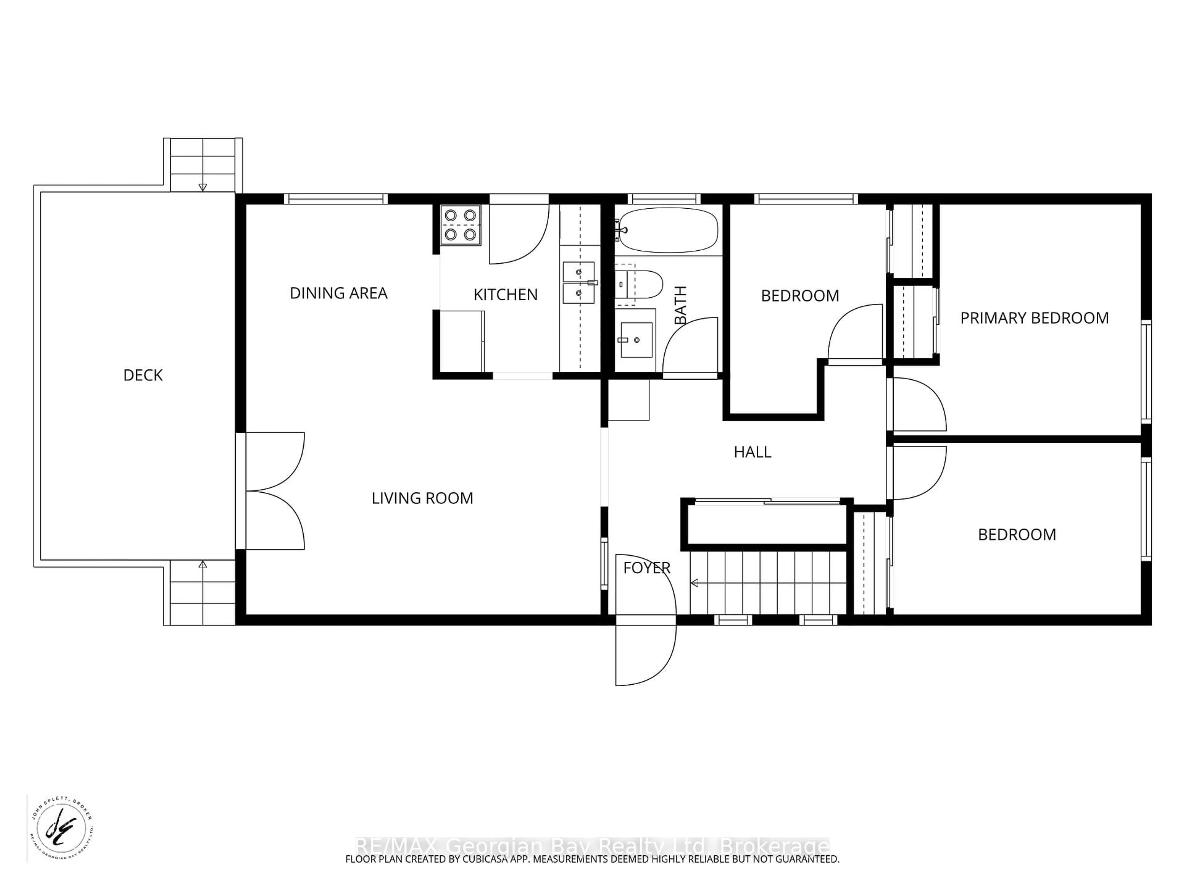 Floor plan for 771 Birchwood Dr, Midland Ontario L4R 2P8