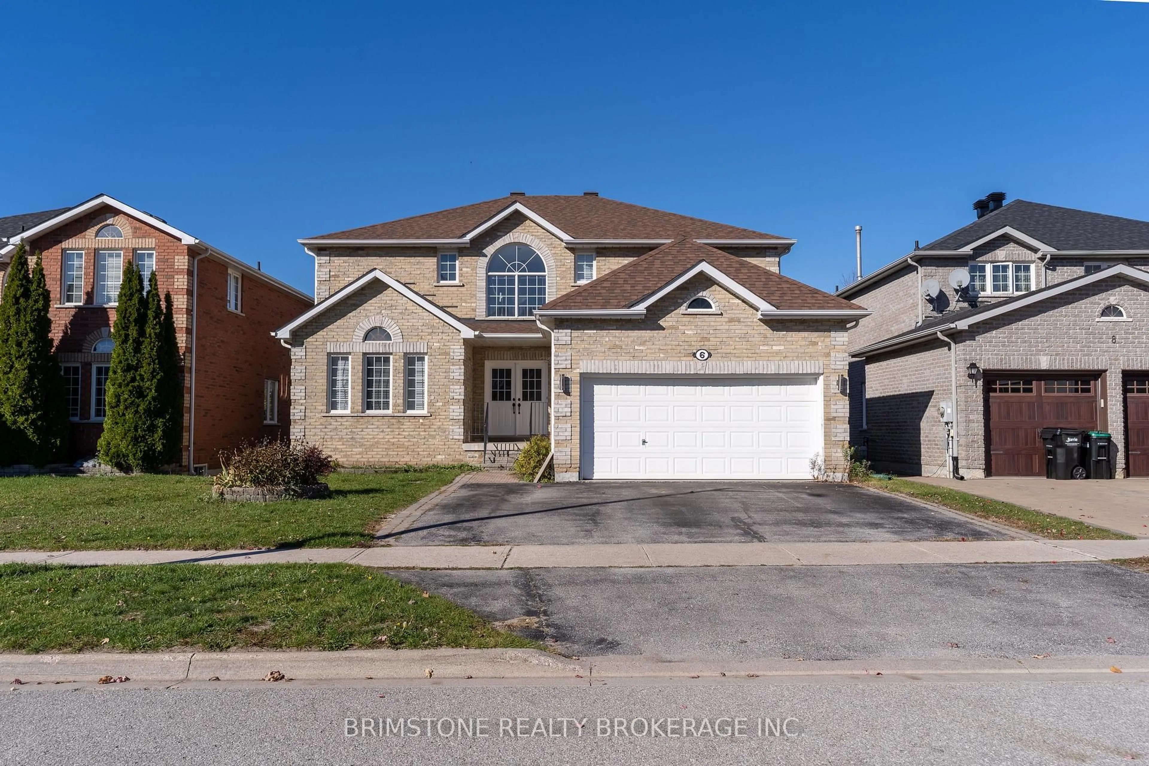 Home with brick exterior material, street for 6 Silvercreek Cres, Barrie Ontario L4N 0Z8