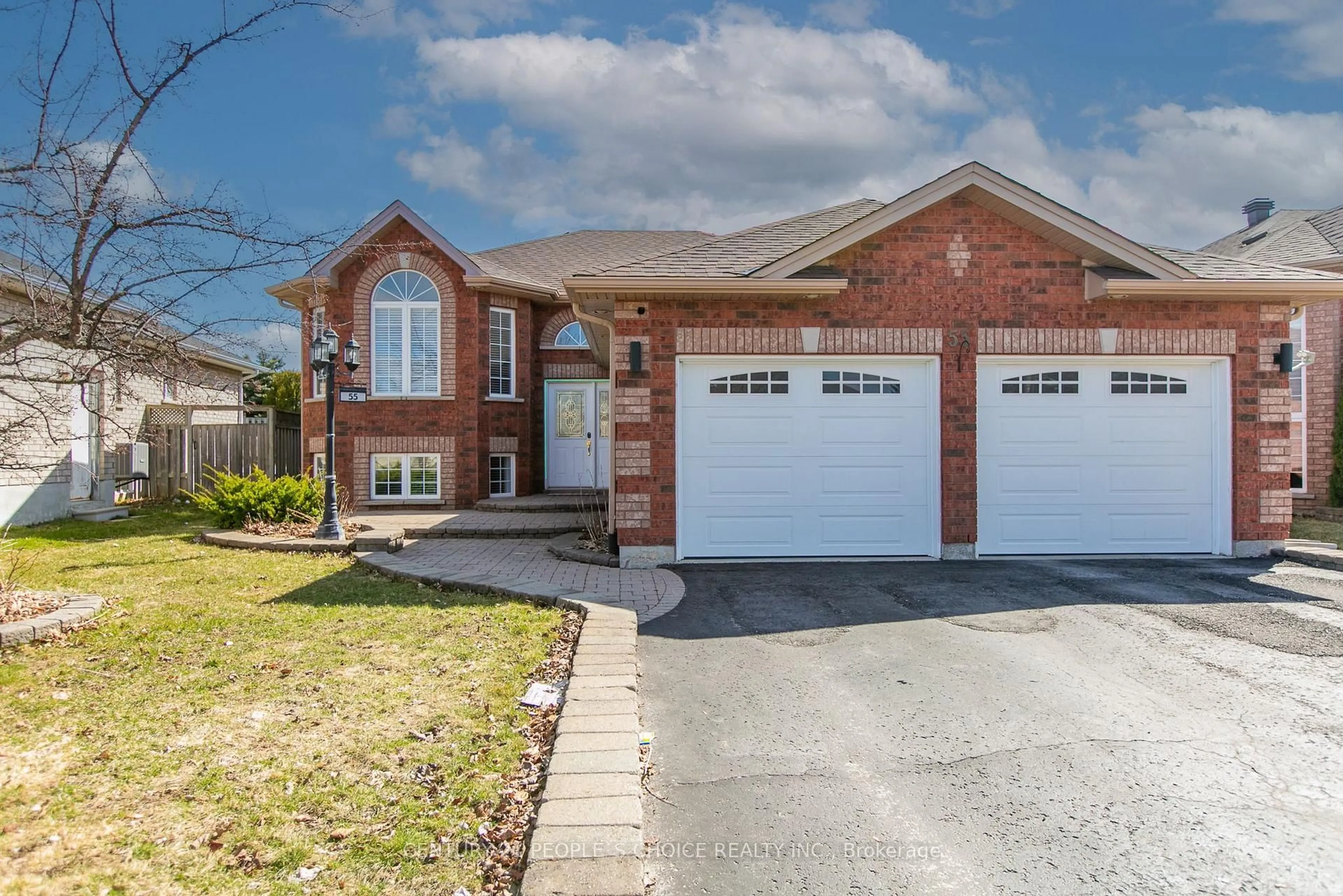 Home with brick exterior material, street for 55 MARSELLUS Dr, Barrie Ontario L4N 8S6