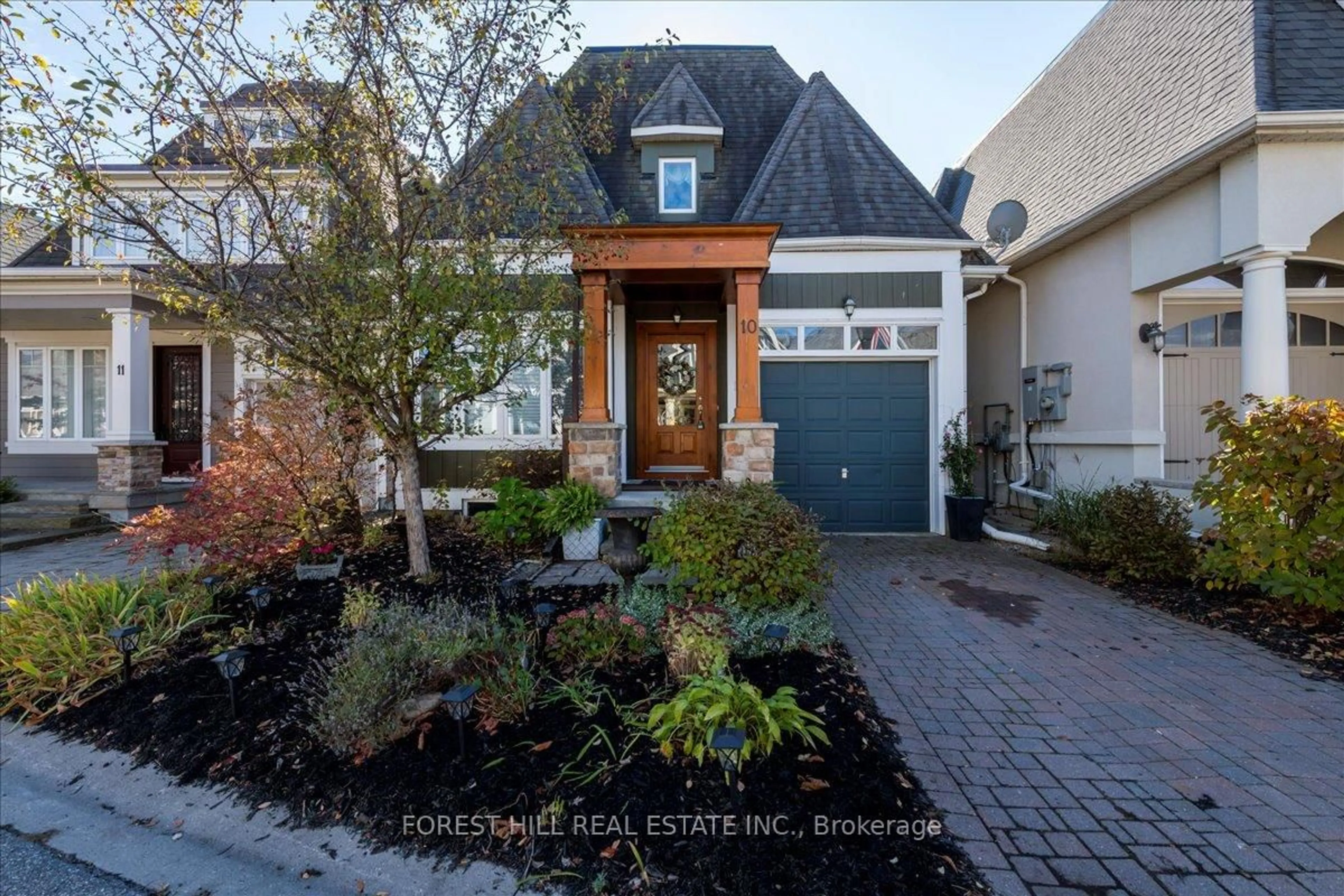 Home with brick exterior material, street for 10 Invermara Crt #10, Orillia Ontario L3V 0B7