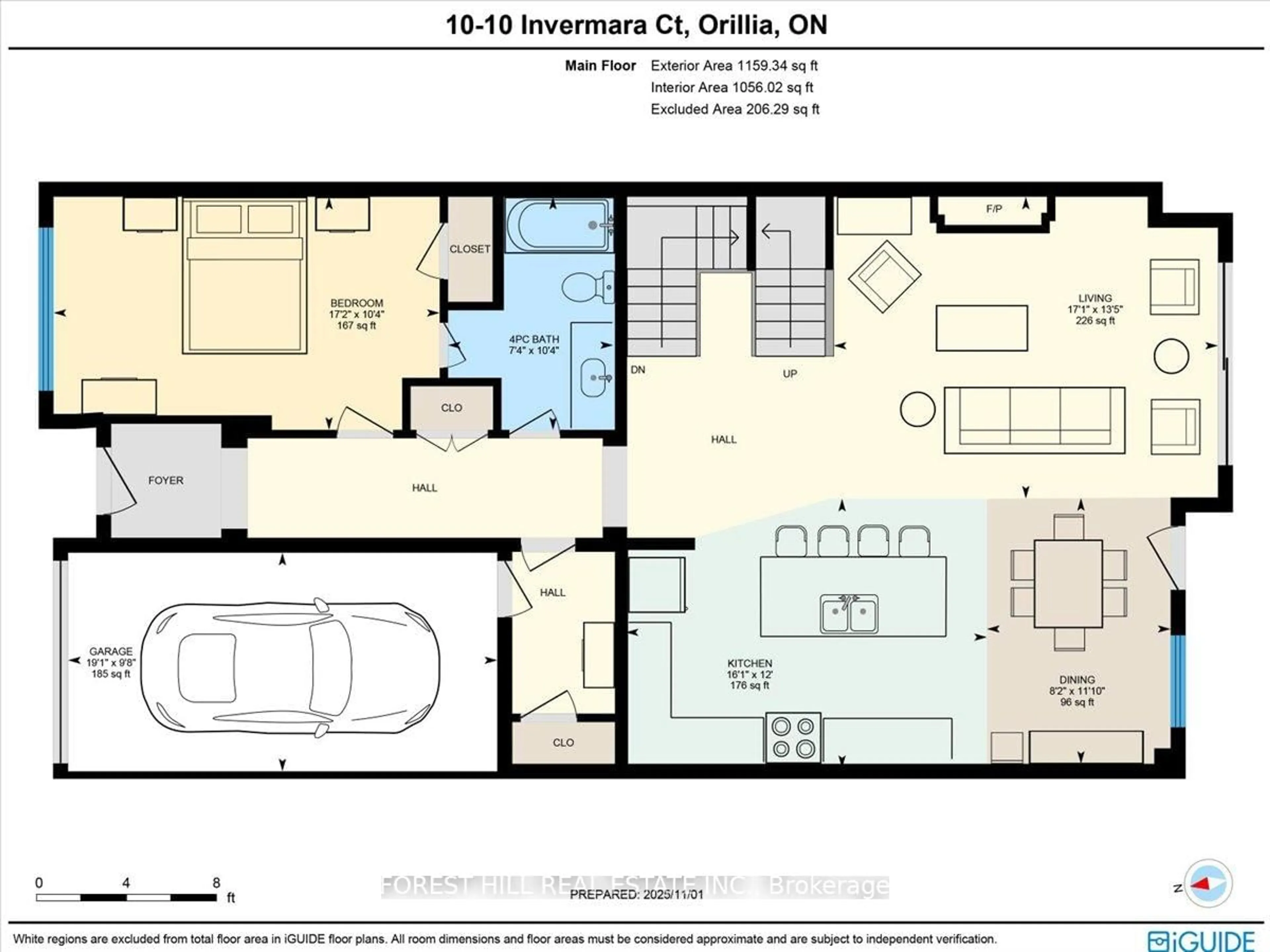 Floor plan for 10 Invermara Crt #10, Orillia Ontario L3V 0B7