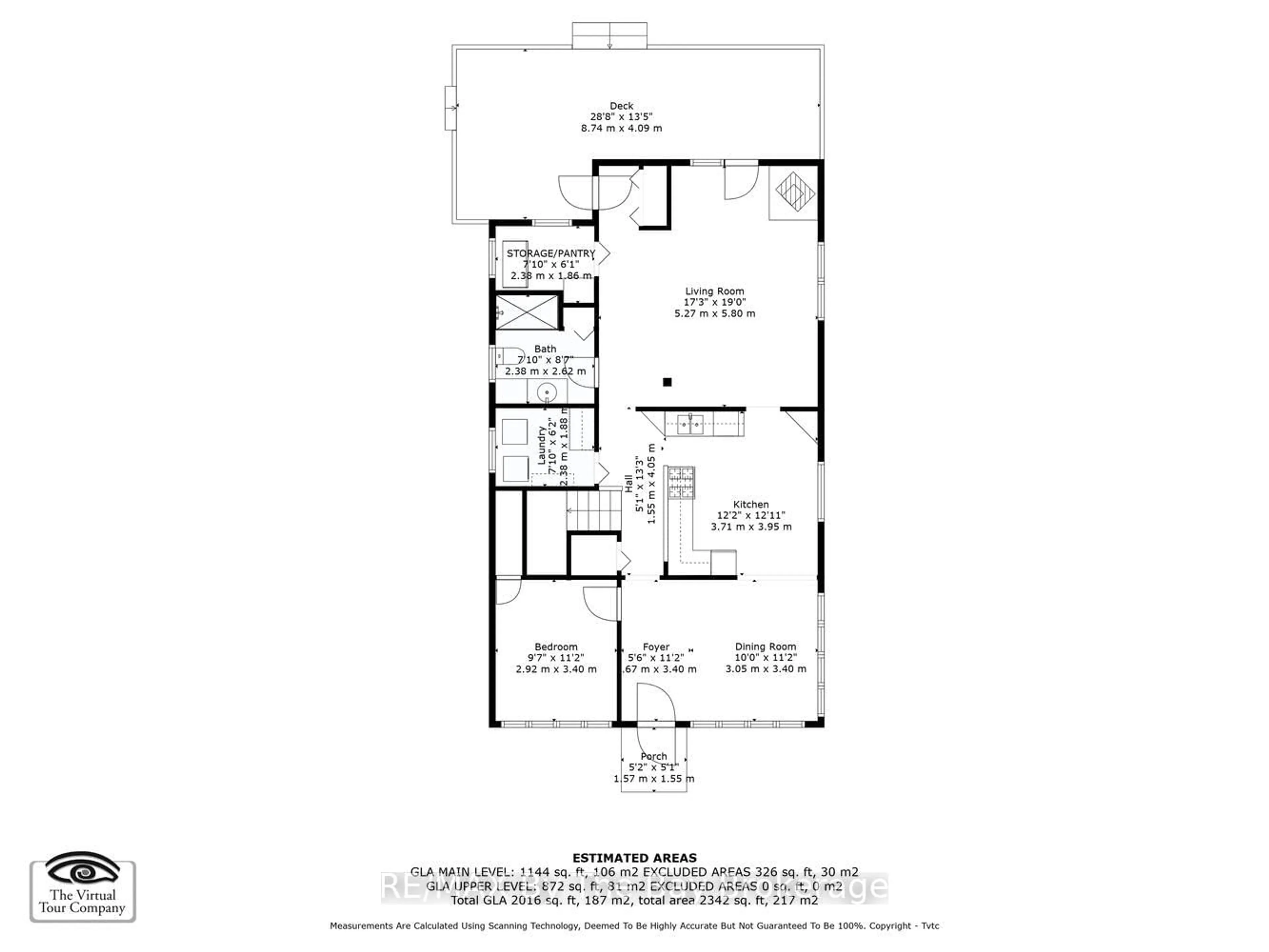 Floor plan for 15 Sylvan Ave, Wasaga Beach Ontario L9Z 1T3