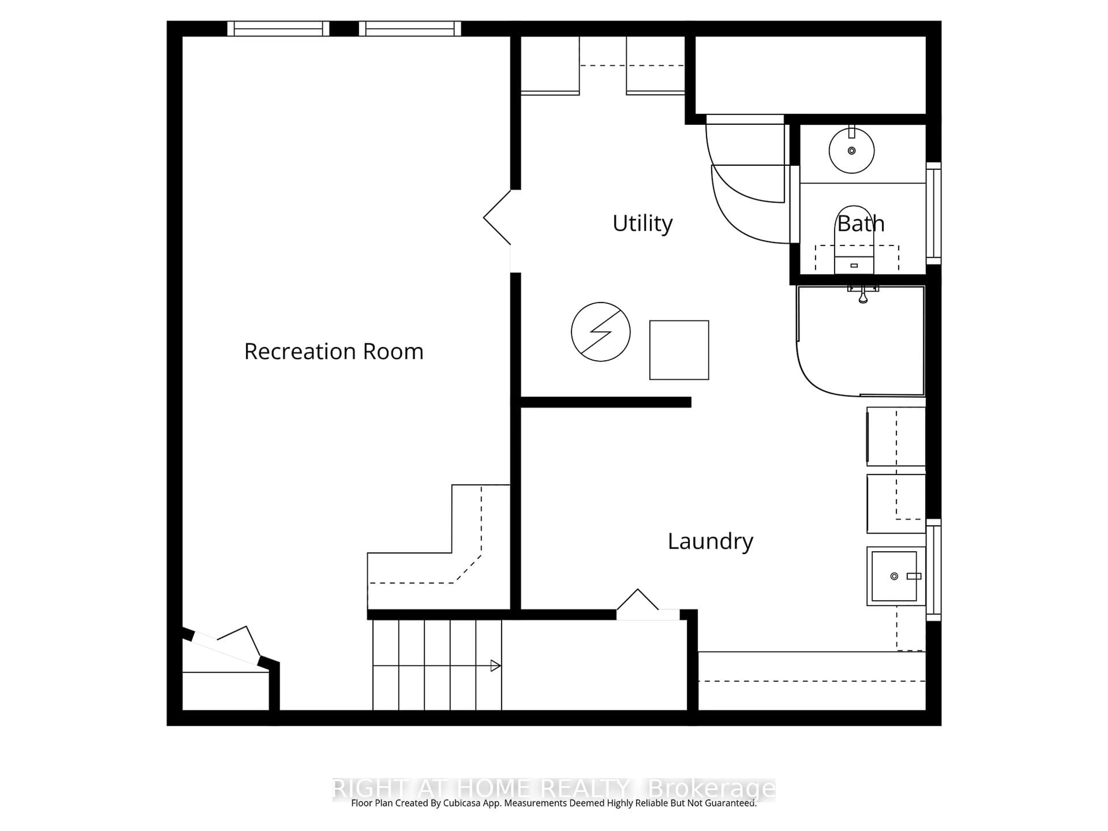Floor plan for 44 Newton St, Barrie Ontario L4M 3N5