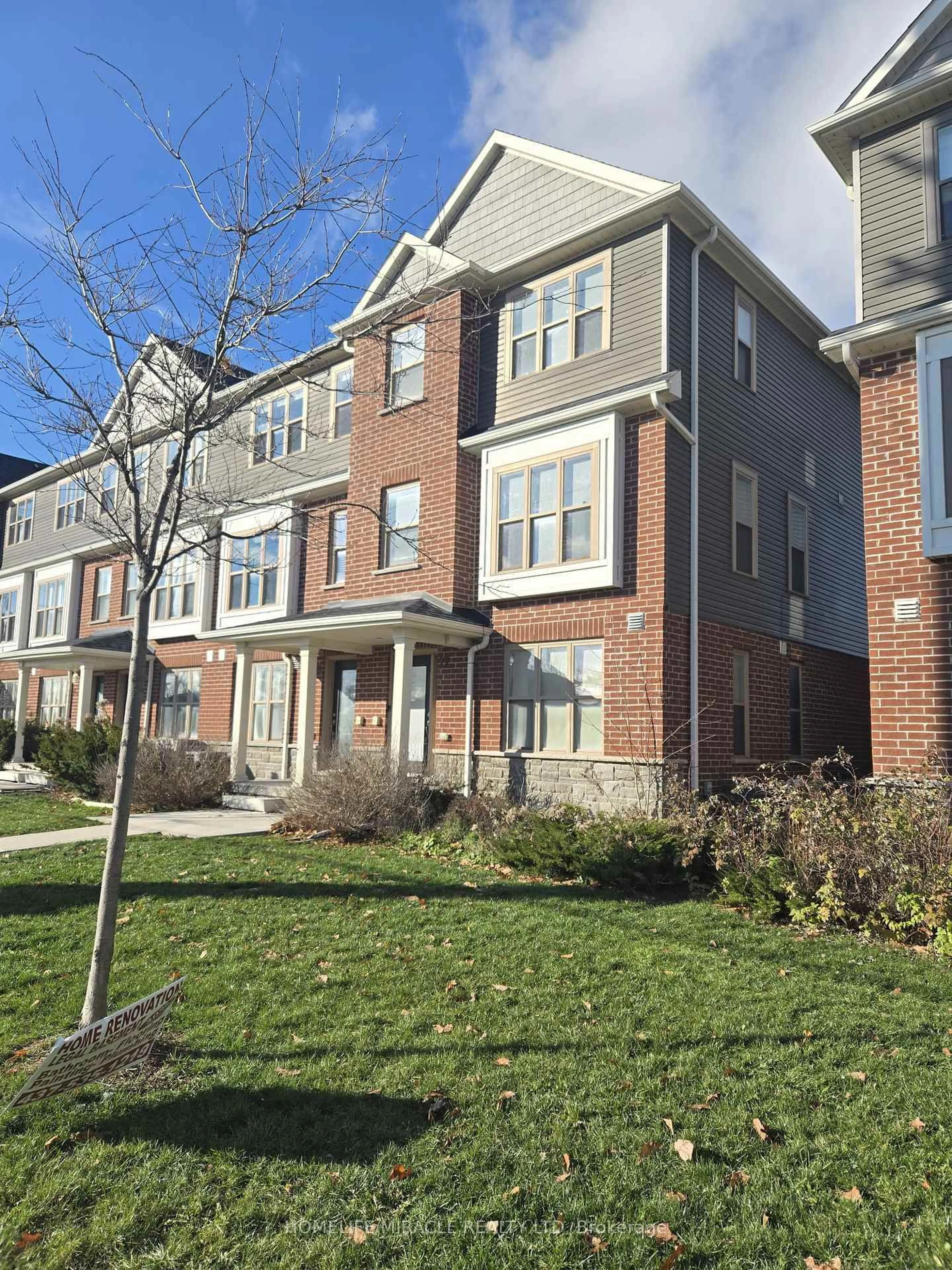 Home with brick exterior material, street for 1 Leggott Ave #27, Barrie Ontario L4M 0K7