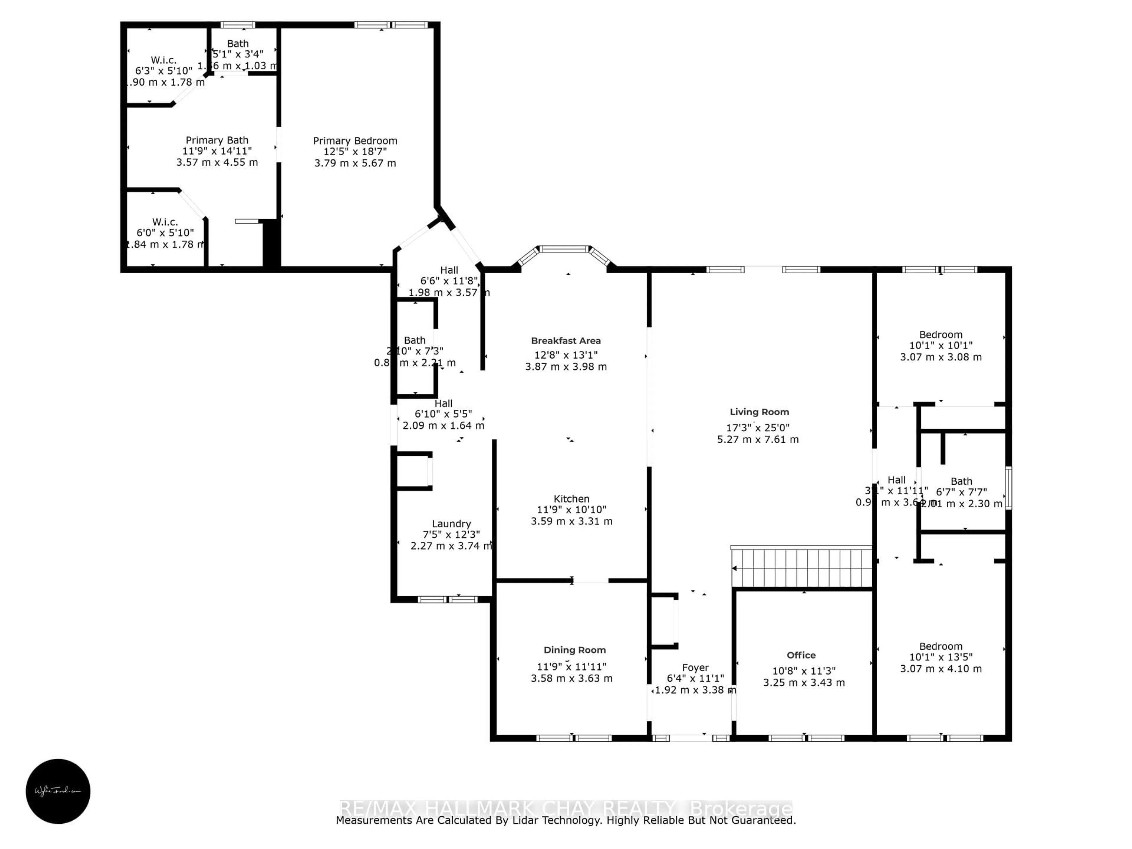 Floor plan for 1256 Rainbow Valley Rd, Springwater Ontario L0L 2K0