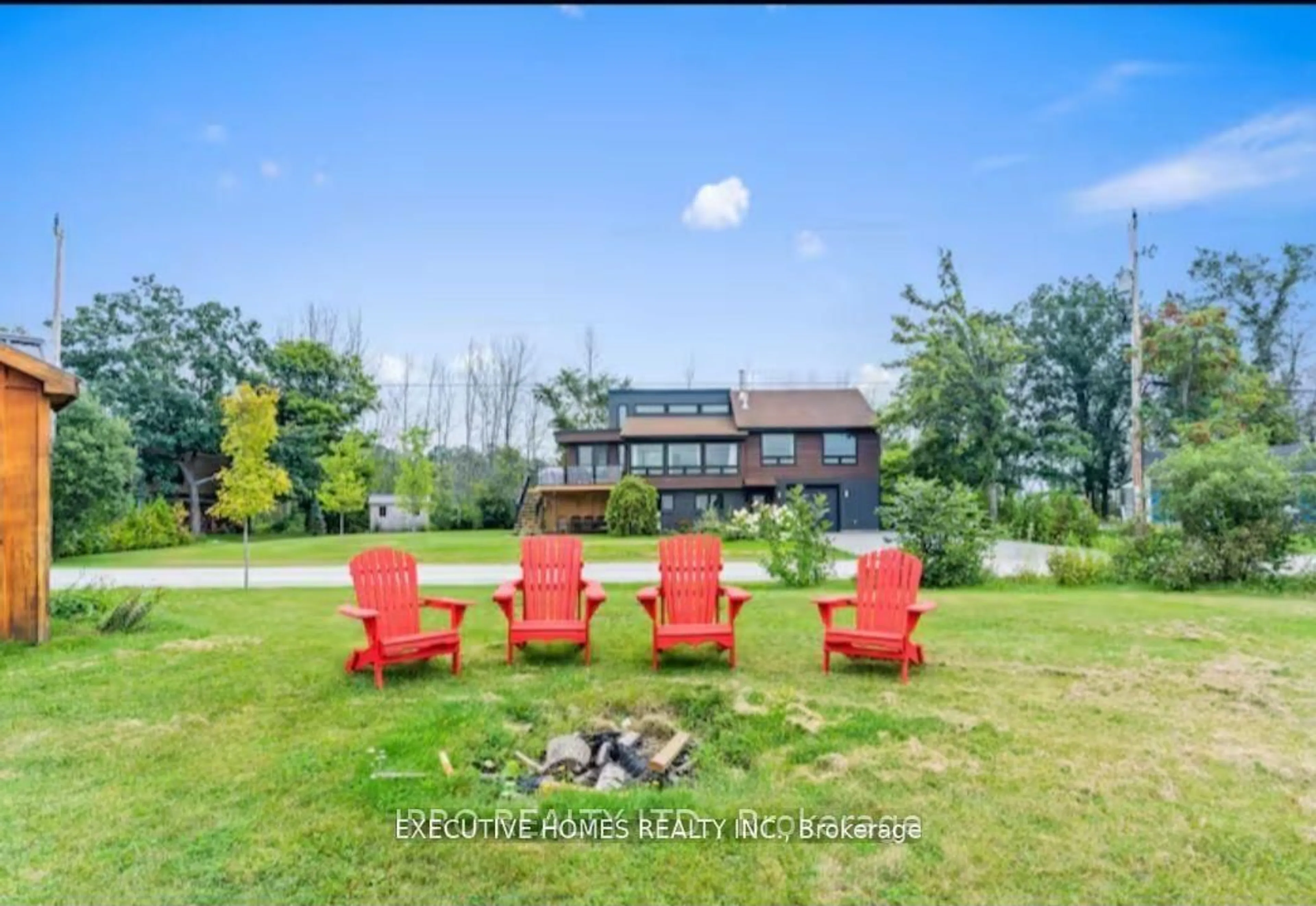 Patio, water/lake/river/ocean view for 39 Long Point Rd, Tay Ontario L0K 2C0