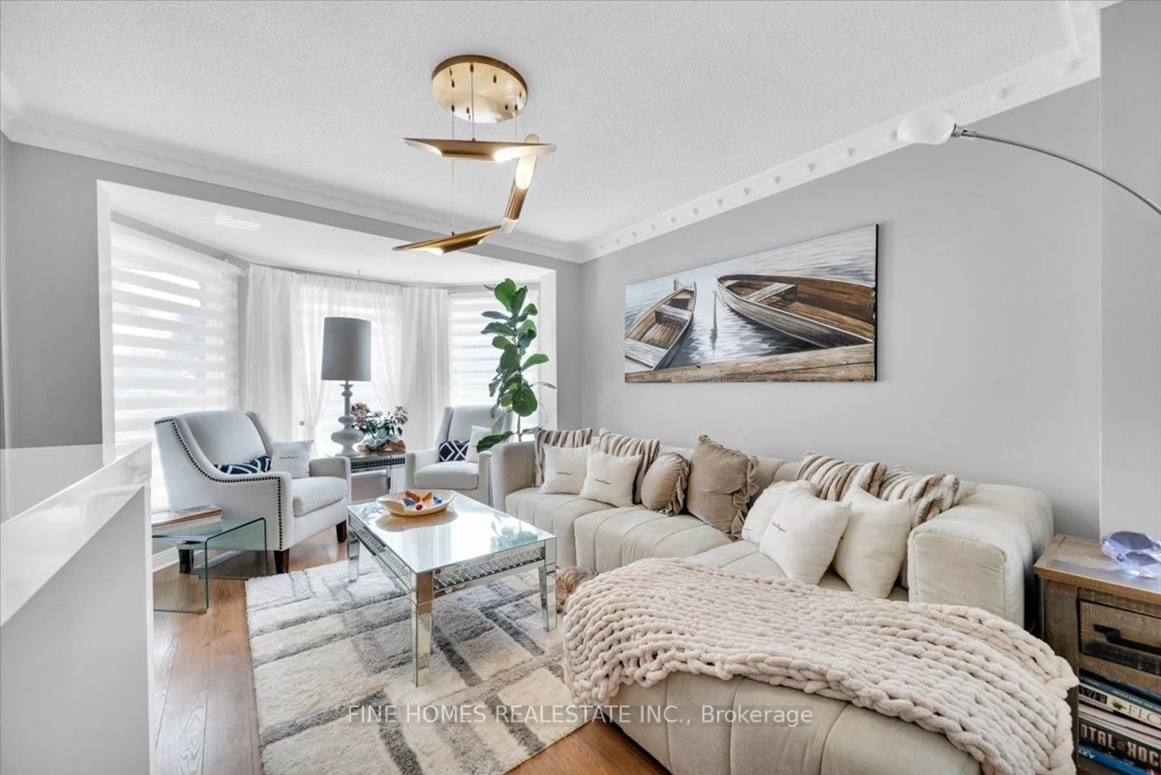 Living room with furniture, unknown for 153 Browning Tr, Barrie Ontario L4N 6R2