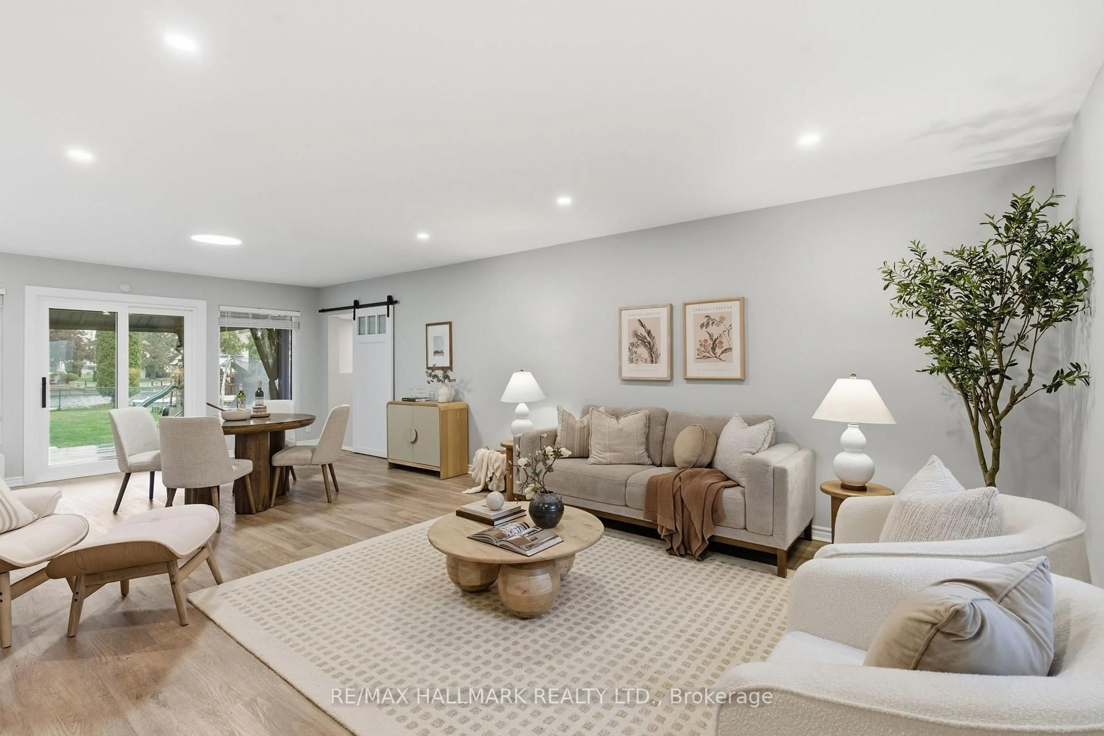 Living room with furniture, unknown for 13 Pinetree Crt, Ramara Ontario L0K 1B0