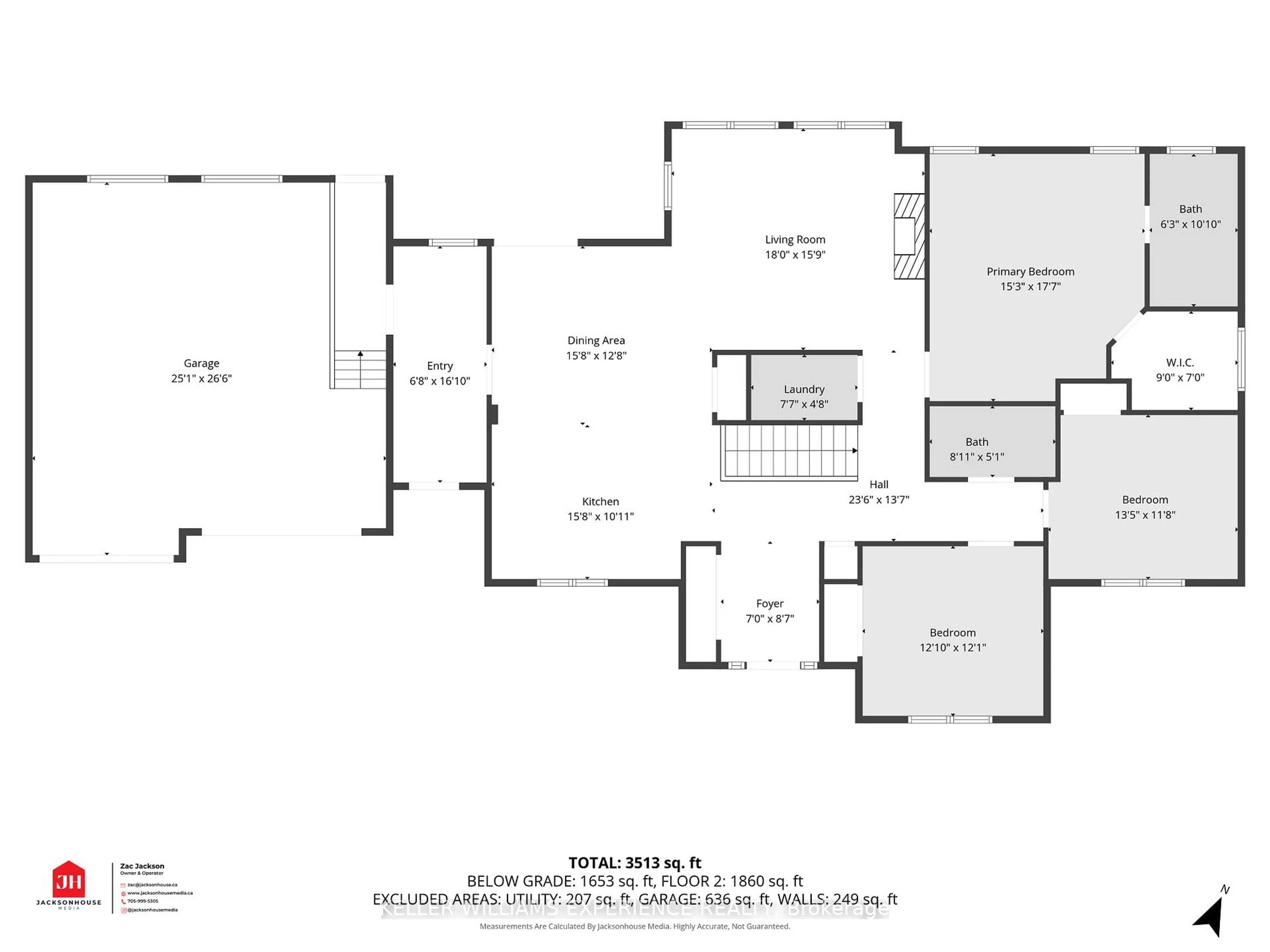 Floor plan for 3387 Wainman Line, Severn Ontario L3V 7C5