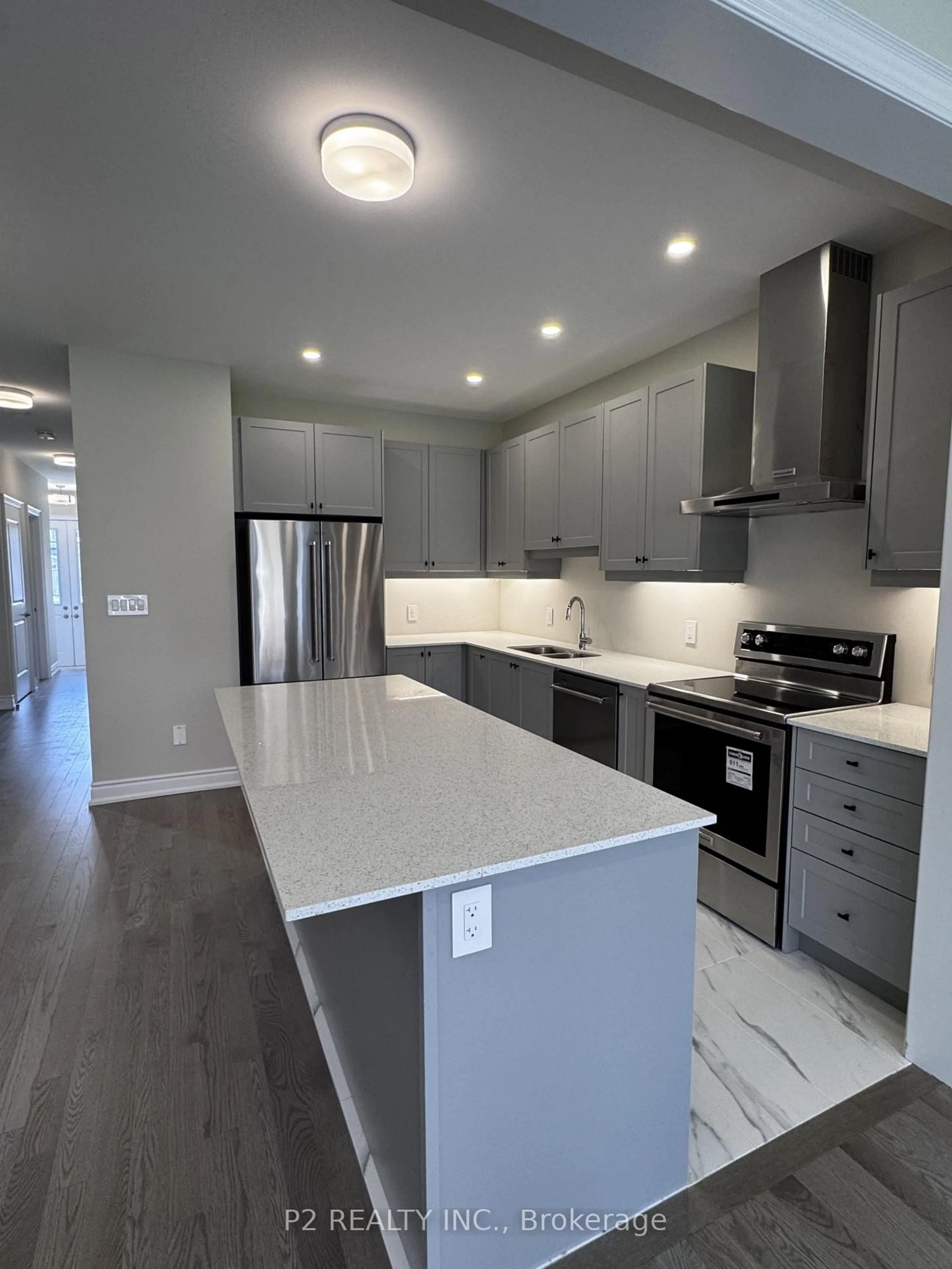 Open concept kitchen, unknown for 25 Bearberry Rd, Springwater Ontario L9X 2E4