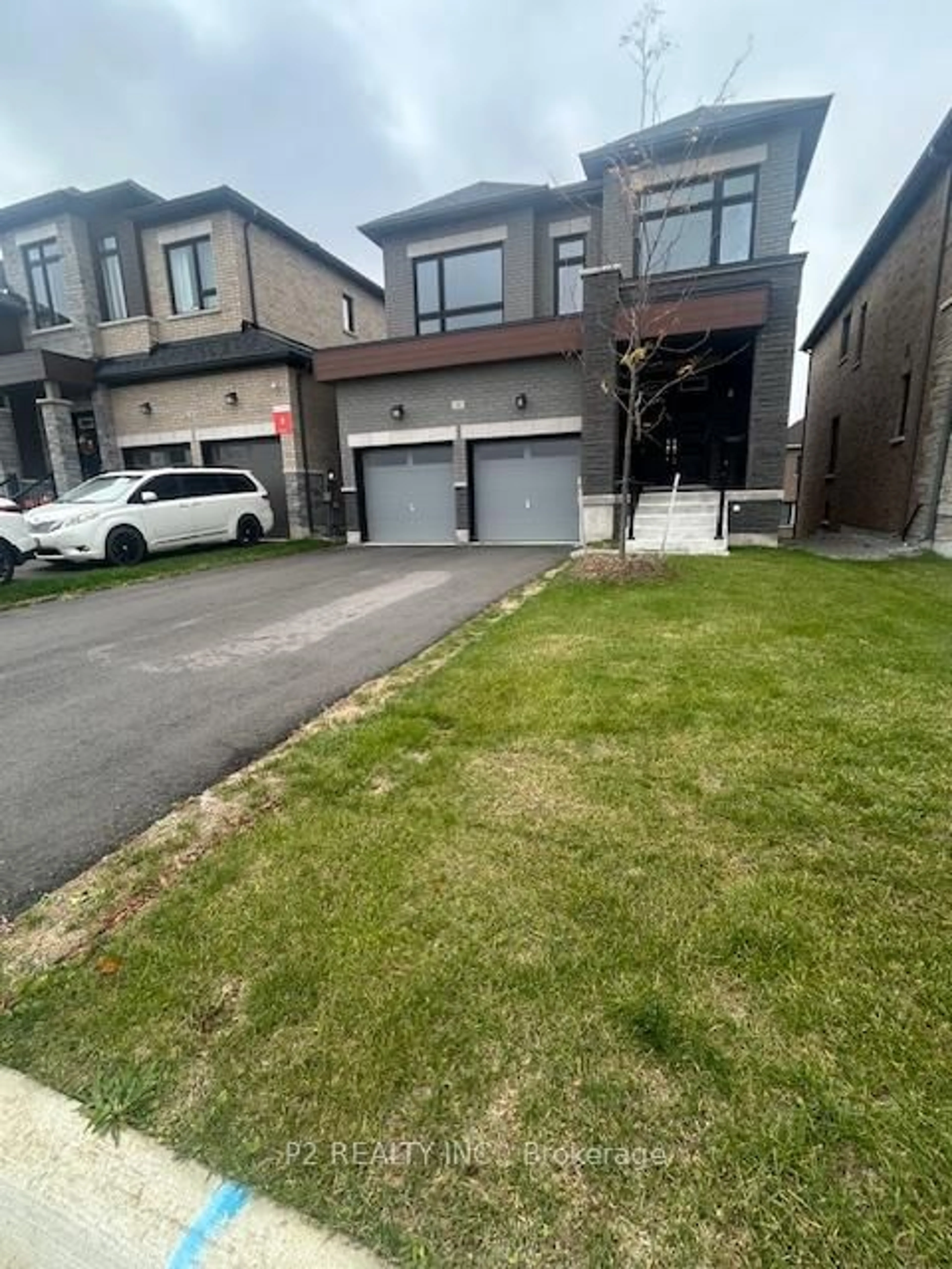 A pic from outside/outdoor area/front of a property/back of a property/a pic from drone, street for 34 Wild Ginger Lane, Springwater Ontario L9X 2E4