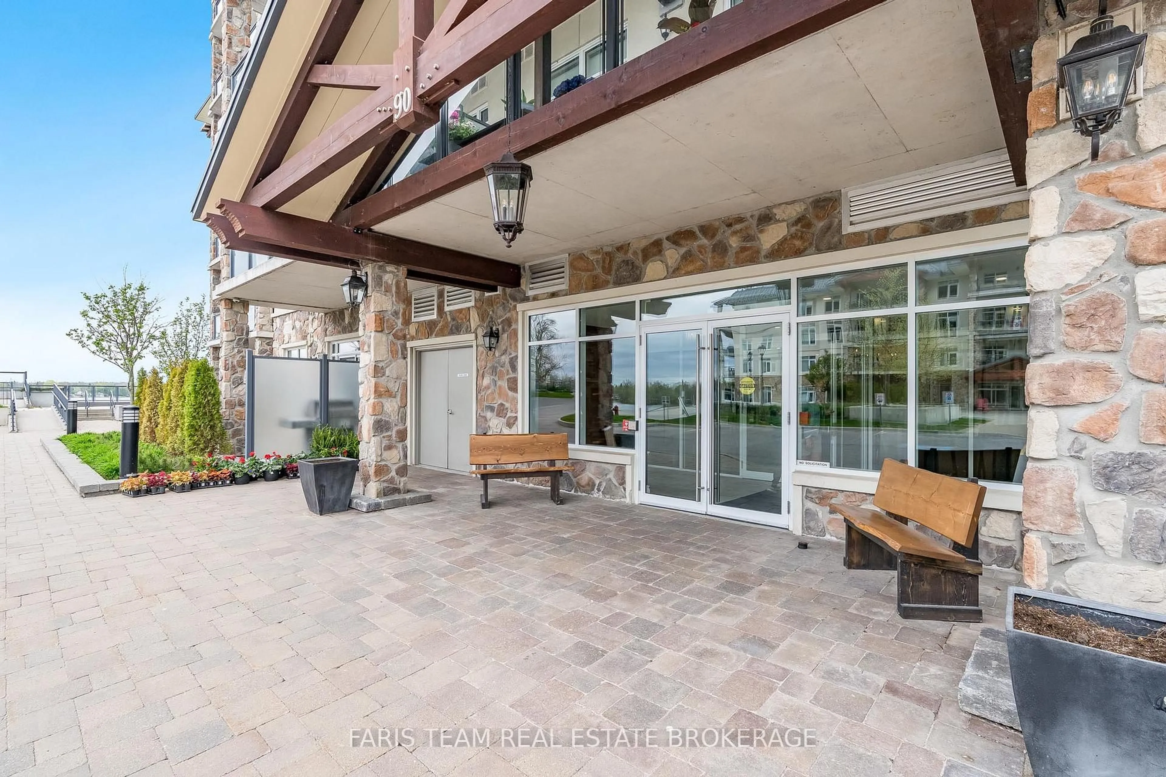 Patio, water/lake/river/ocean view for 90 Orchard Point Rd #703, Orillia Ontario L3V 8K4