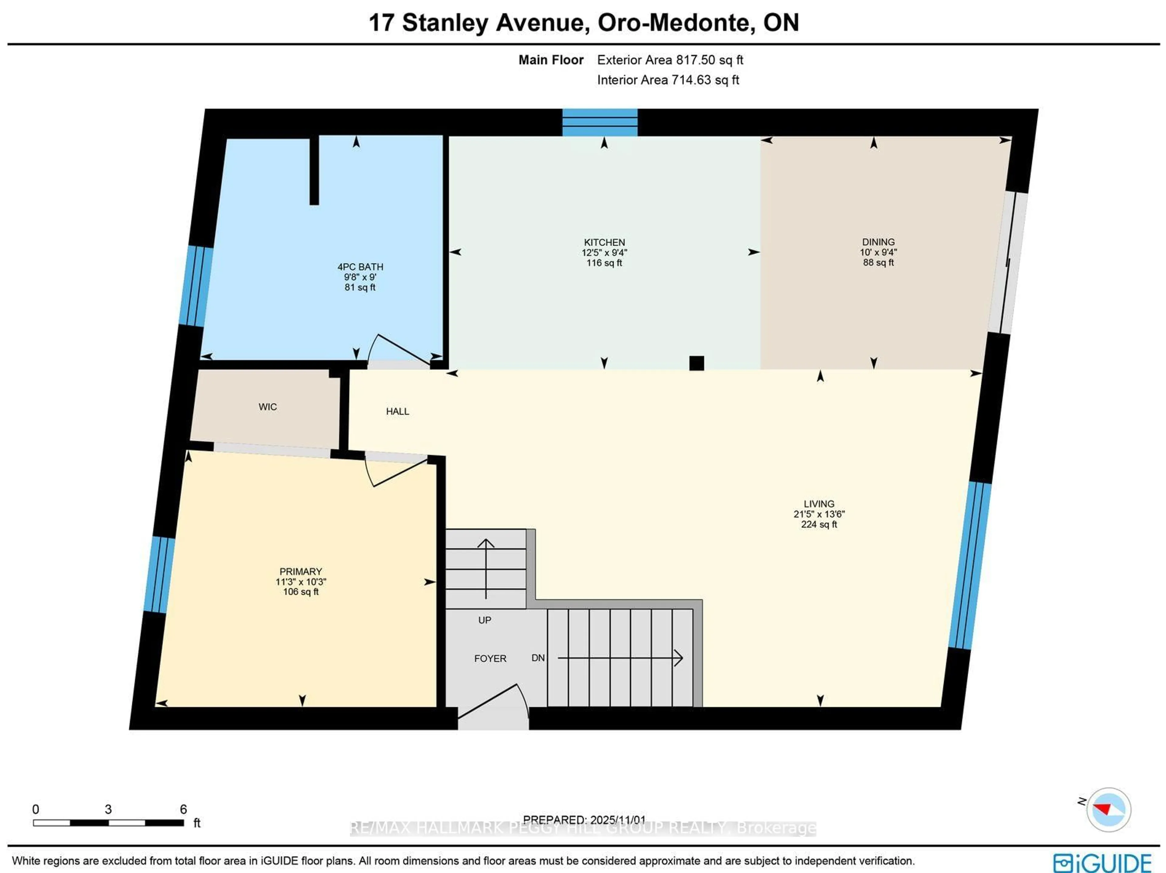Floor plan for 17 Stanley Ave, Oro-Medonte Ontario L0L 1T0