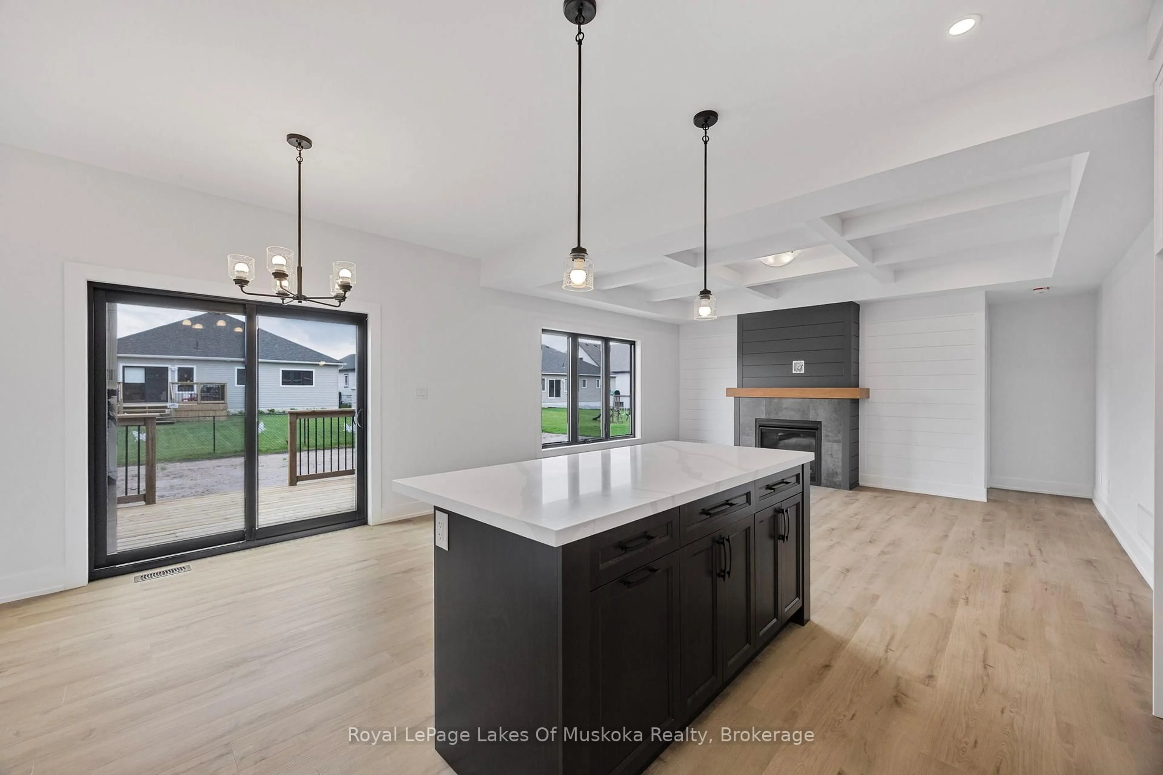 Open concept kitchen, unknown for 116 Brandon Ave, Severn Ontario L0K 1E0