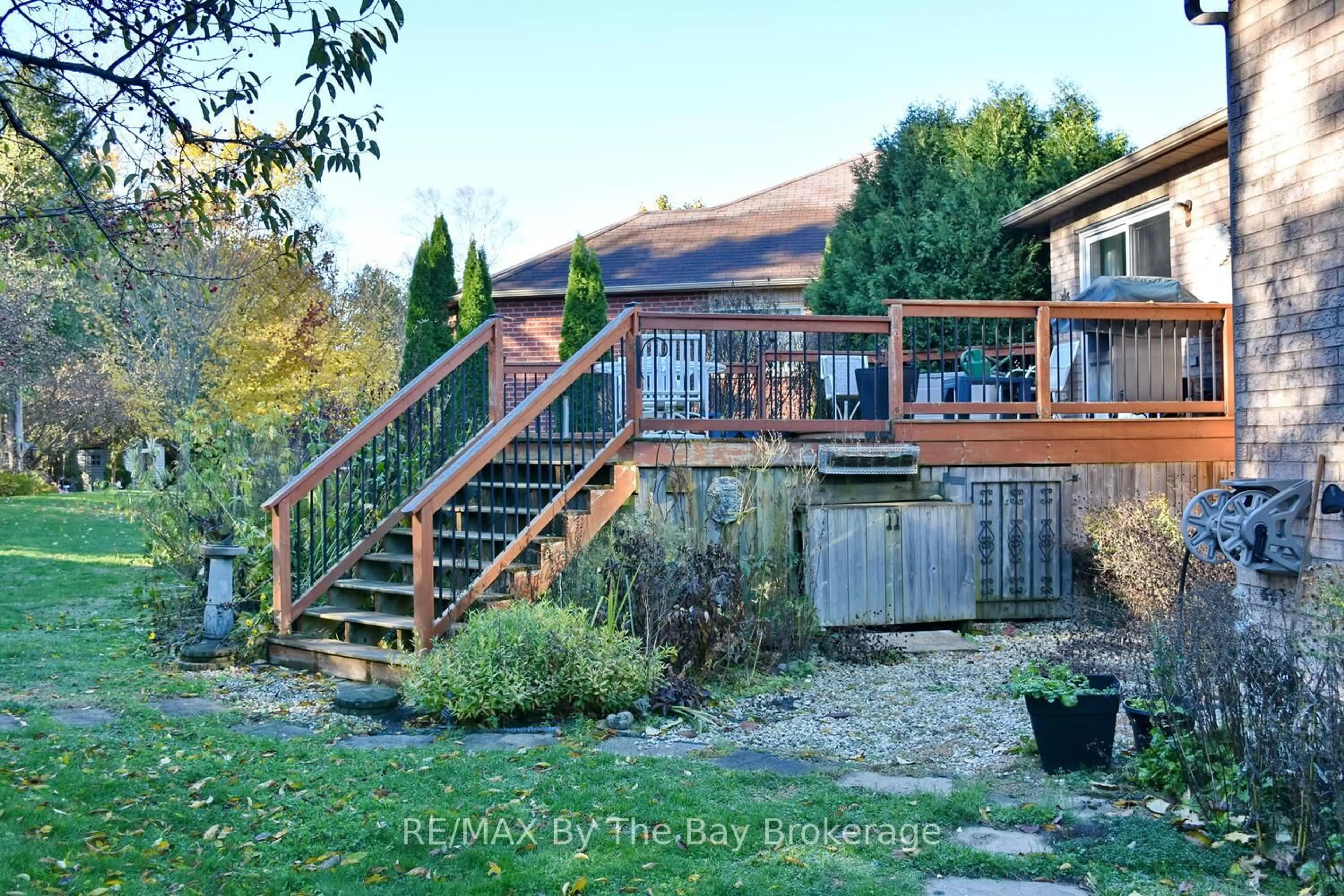 Patio, water/lake/river/ocean view for 10 Cherry Sands Cres, Wasaga Beach Ontario L9Z 1P5