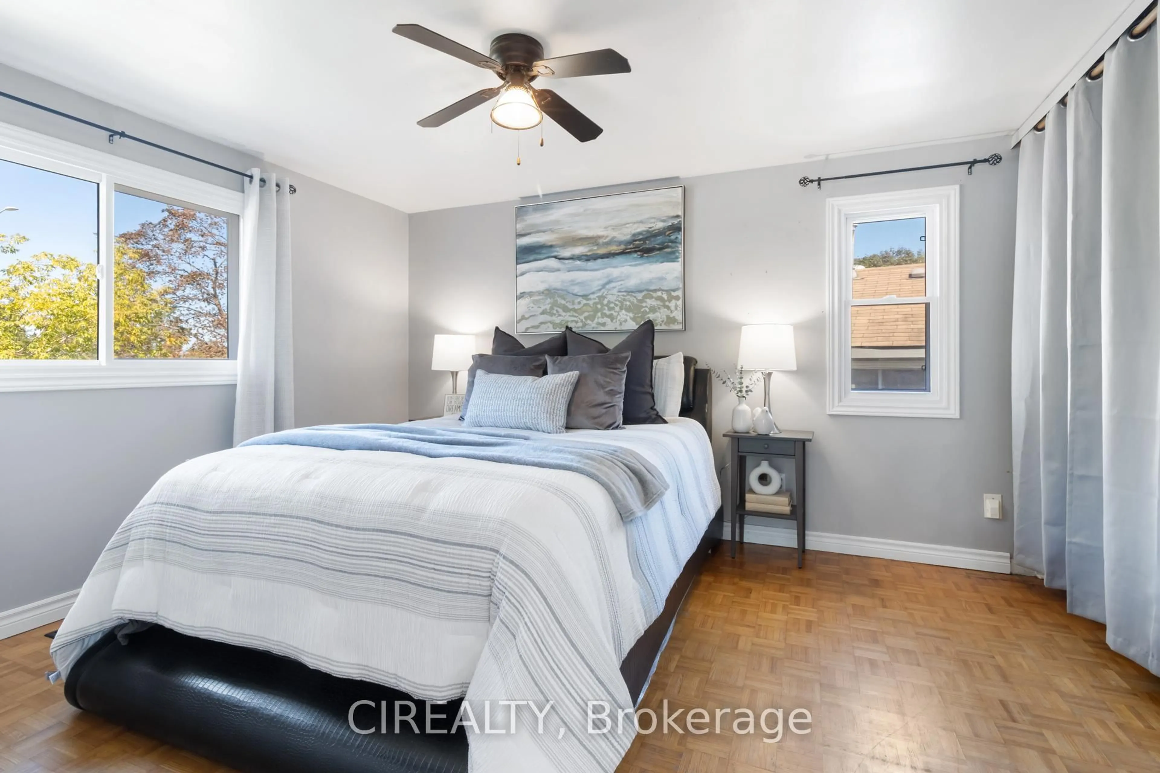 Bedroom with bed, unknown for 53 Christie Cres, Barrie Ontario L4N 4V2