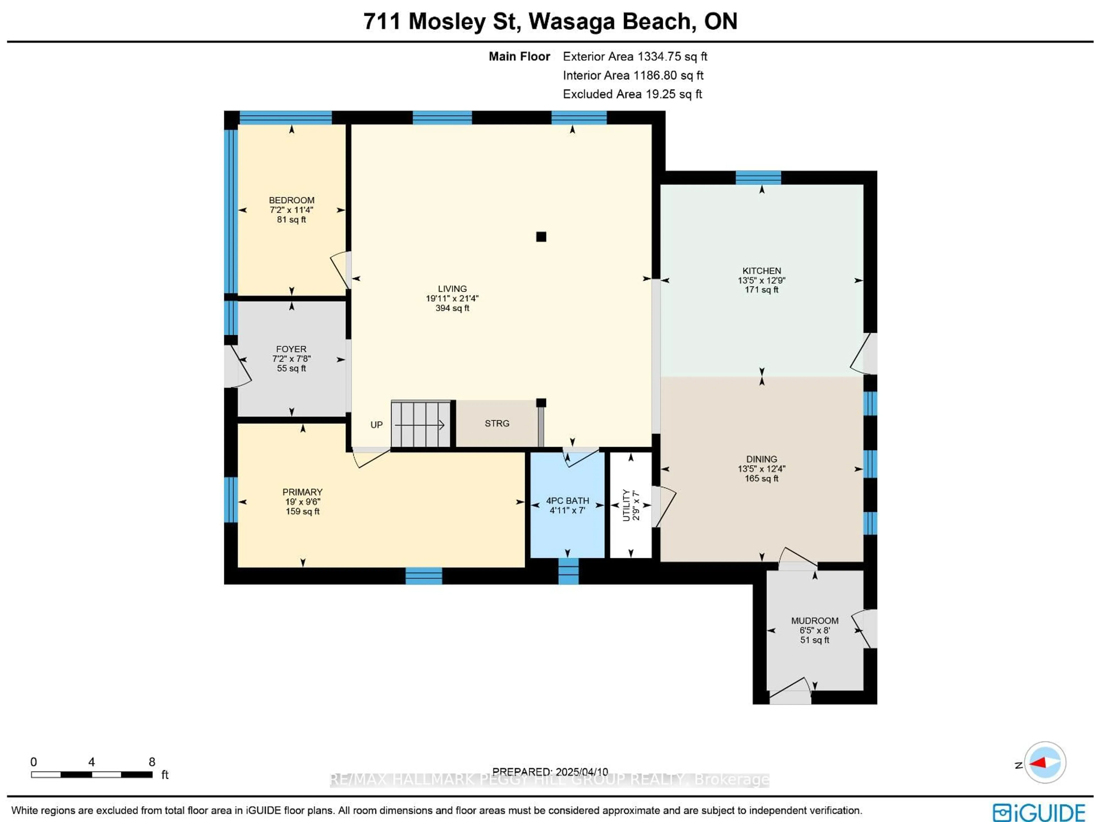 Floor plan for 711 Mosley St, Wasaga Beach Ontario L9Z 1Z5