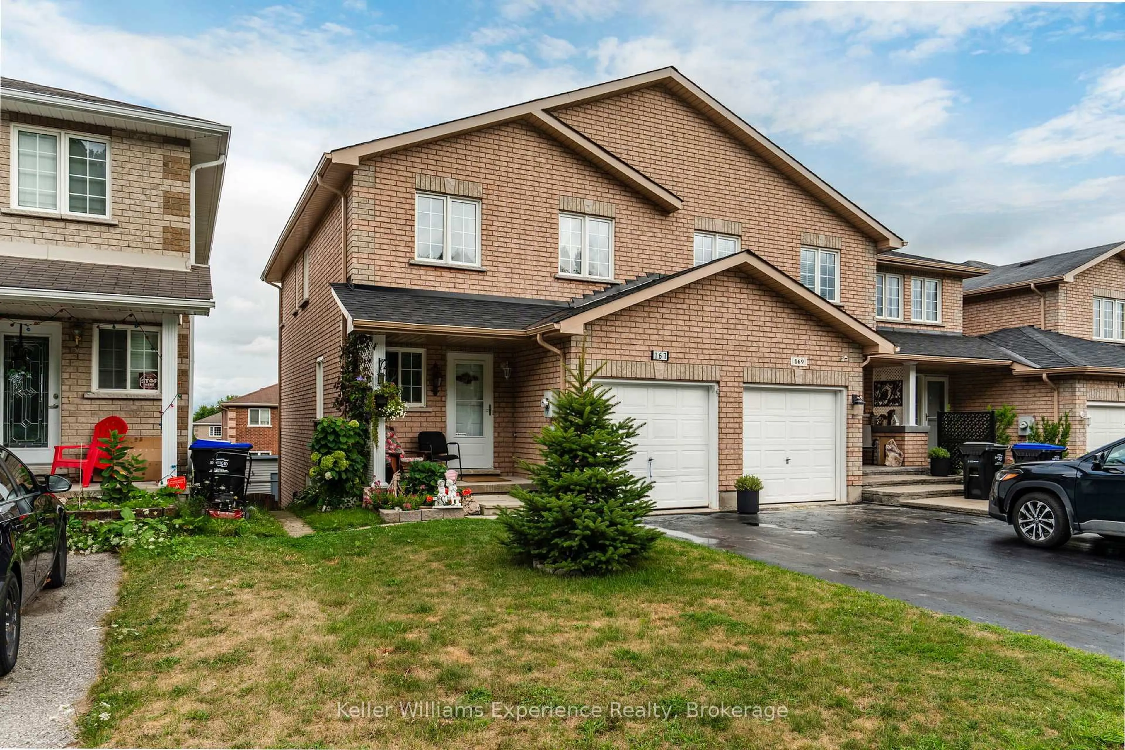 Home with brick exterior material, street for 167 Southwinds Cres, Midland Ontario L4R 0A2
