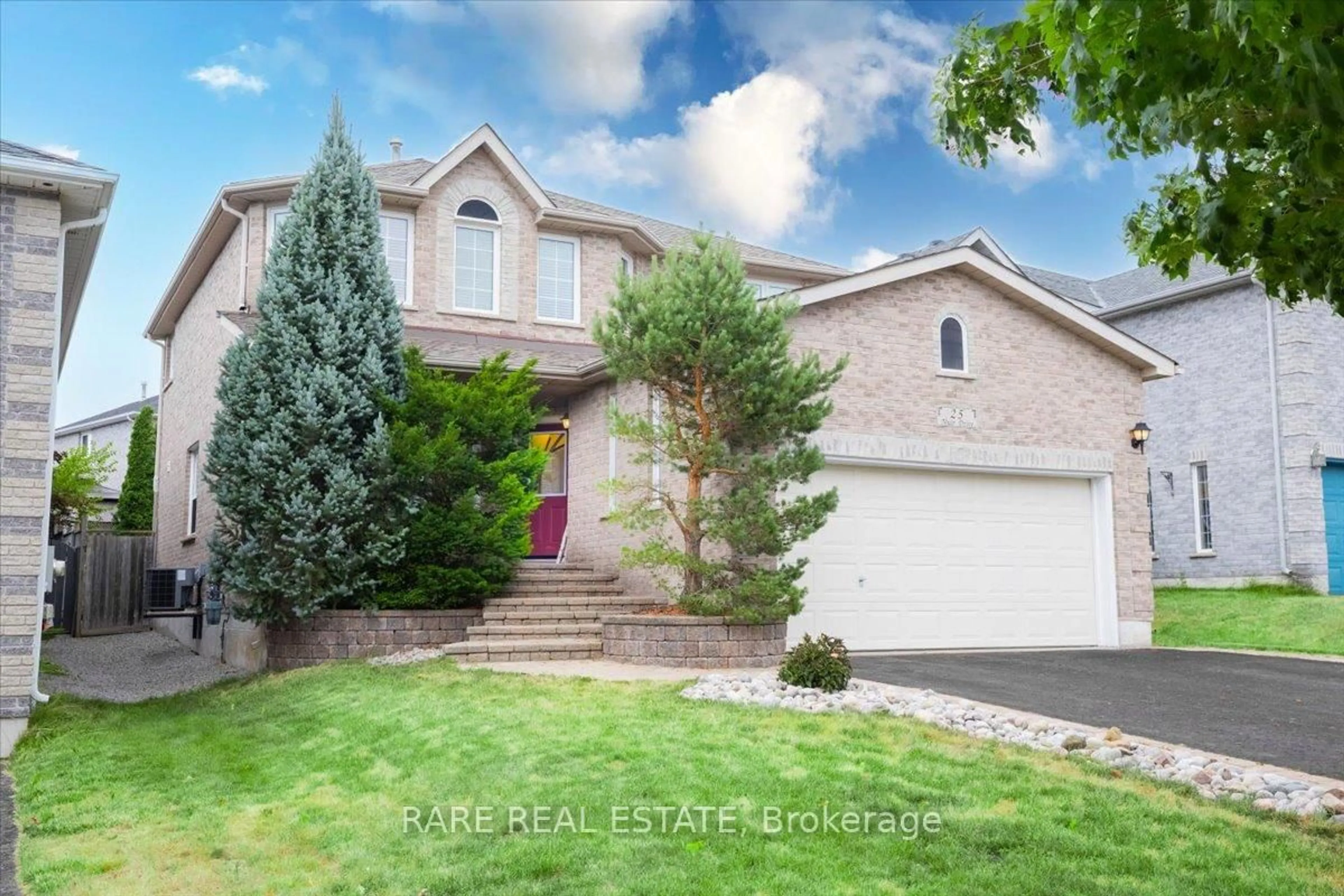 Home with brick exterior material, street for 25 Muir Dr, Barrie Ontario L4N 0J1