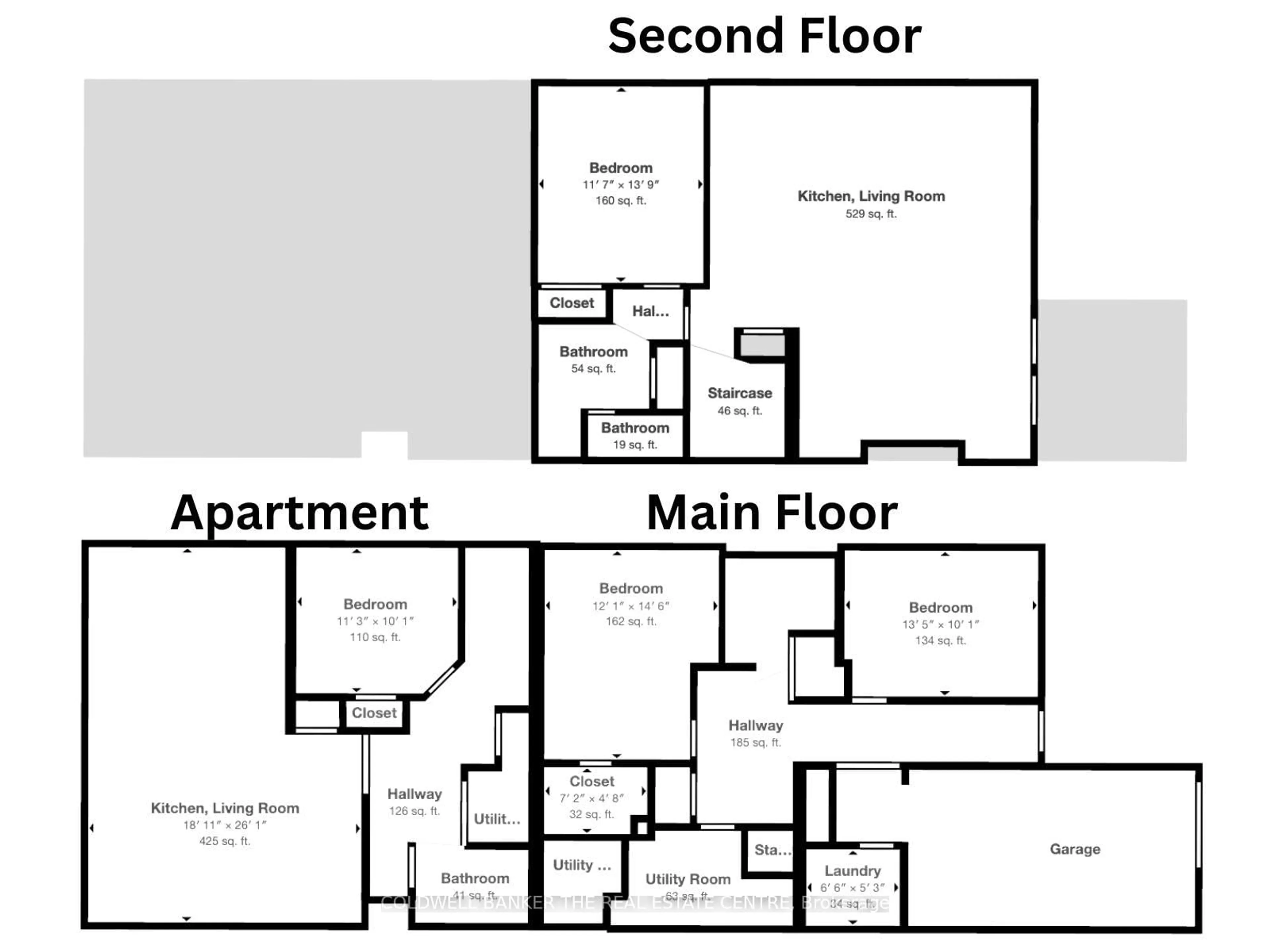 Floor plan for 62 Gray St, Severn Ontario L0K 1E0