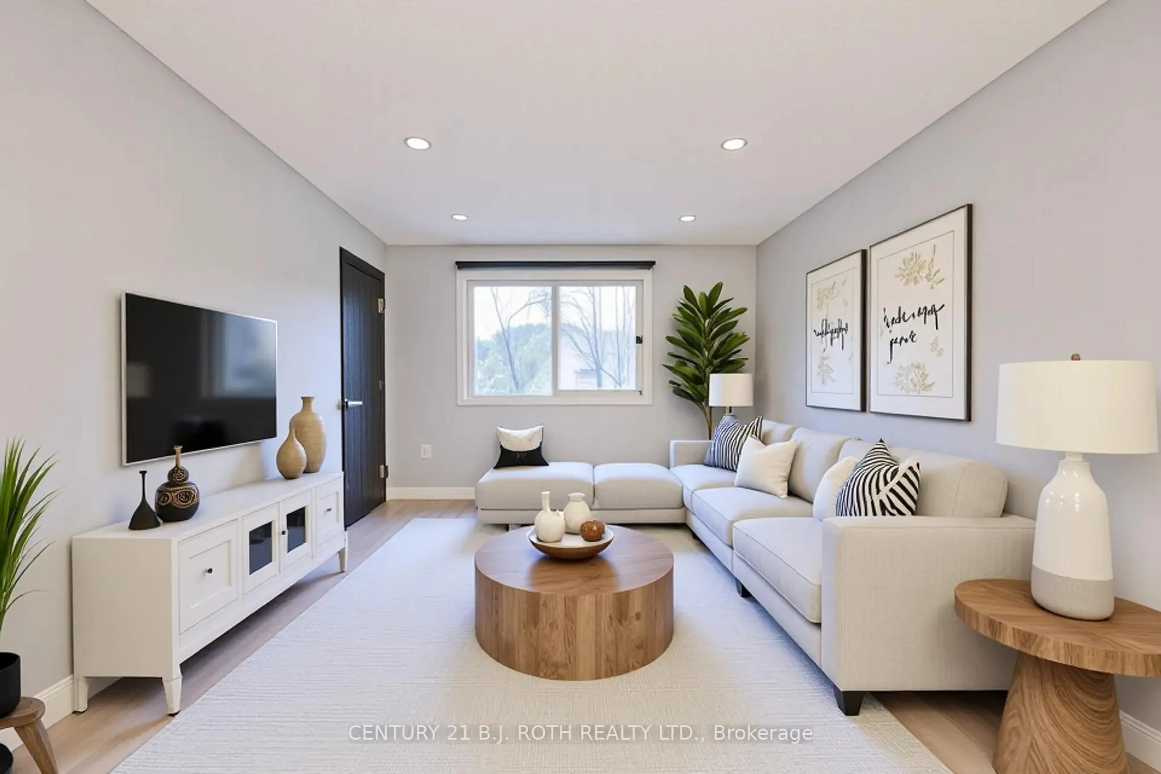 Living room with furniture, unknown for 1 Quail Cres #211, Barrie Ontario L4N 6W9